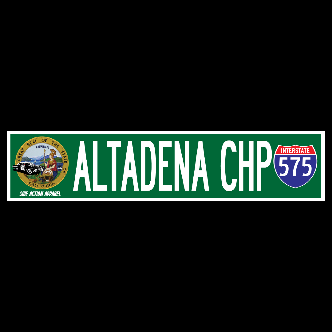 Street Sign - Altadena CHP
