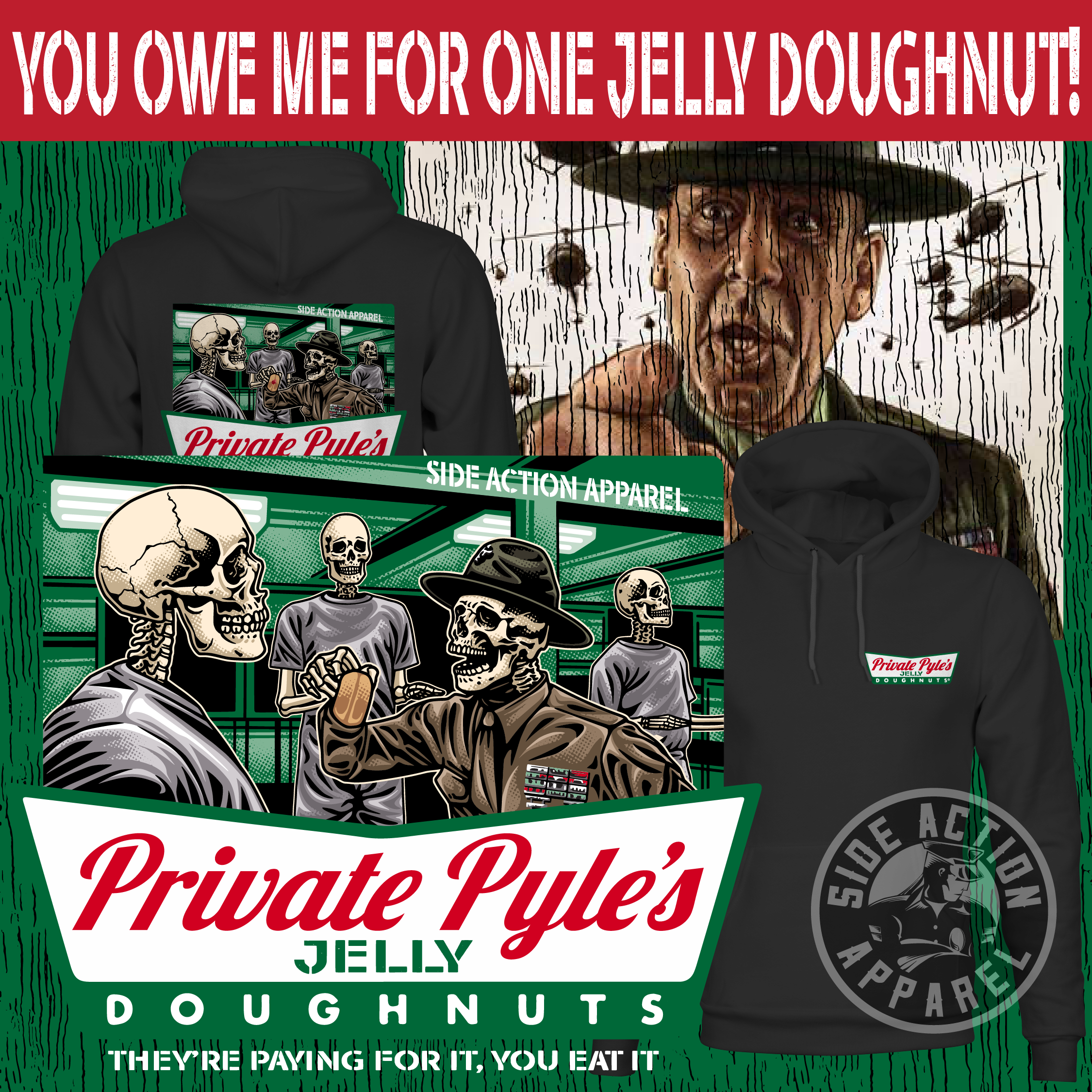 Hoodie - Jelly Donuts