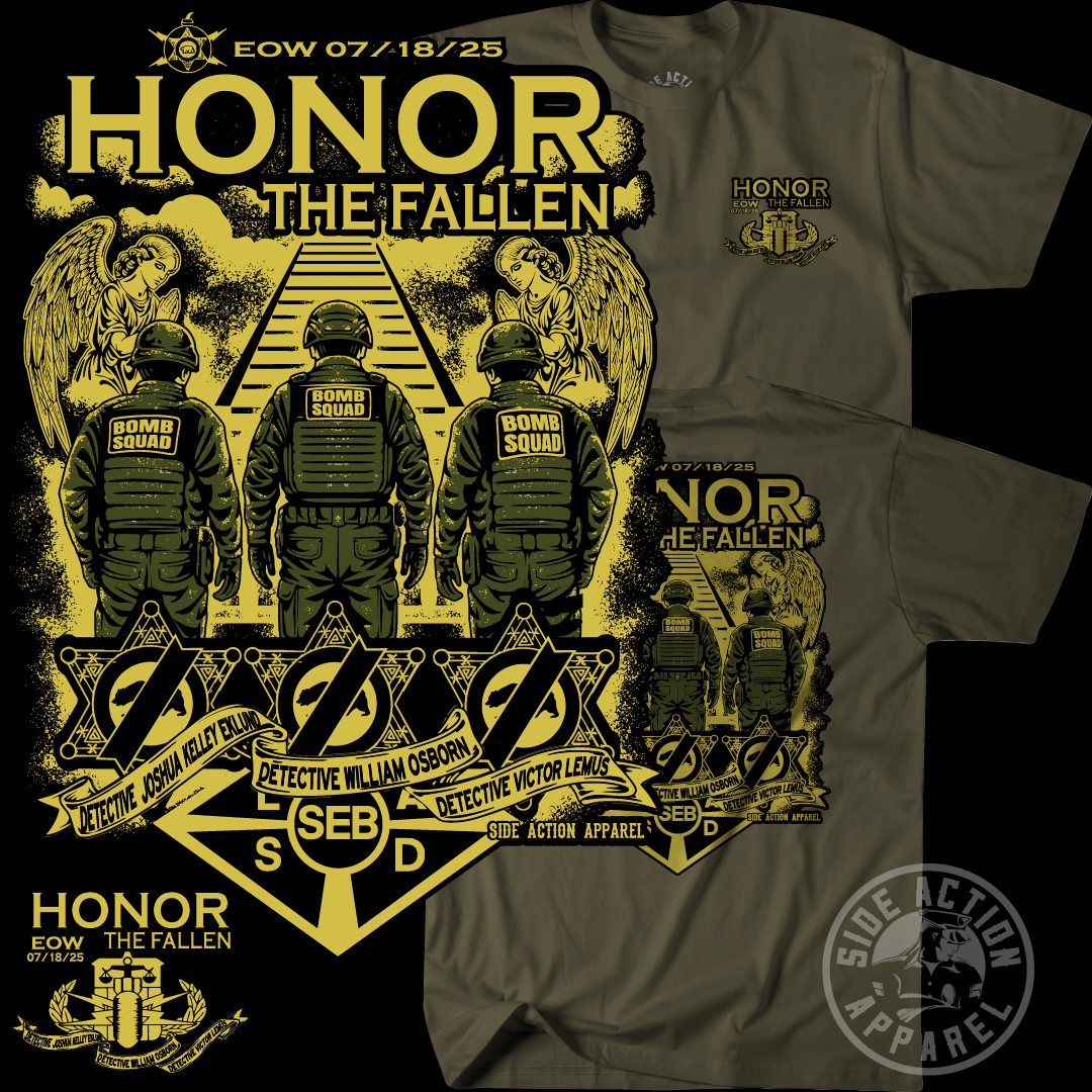 Tribute Shirt - LASD BOMB SQUAD