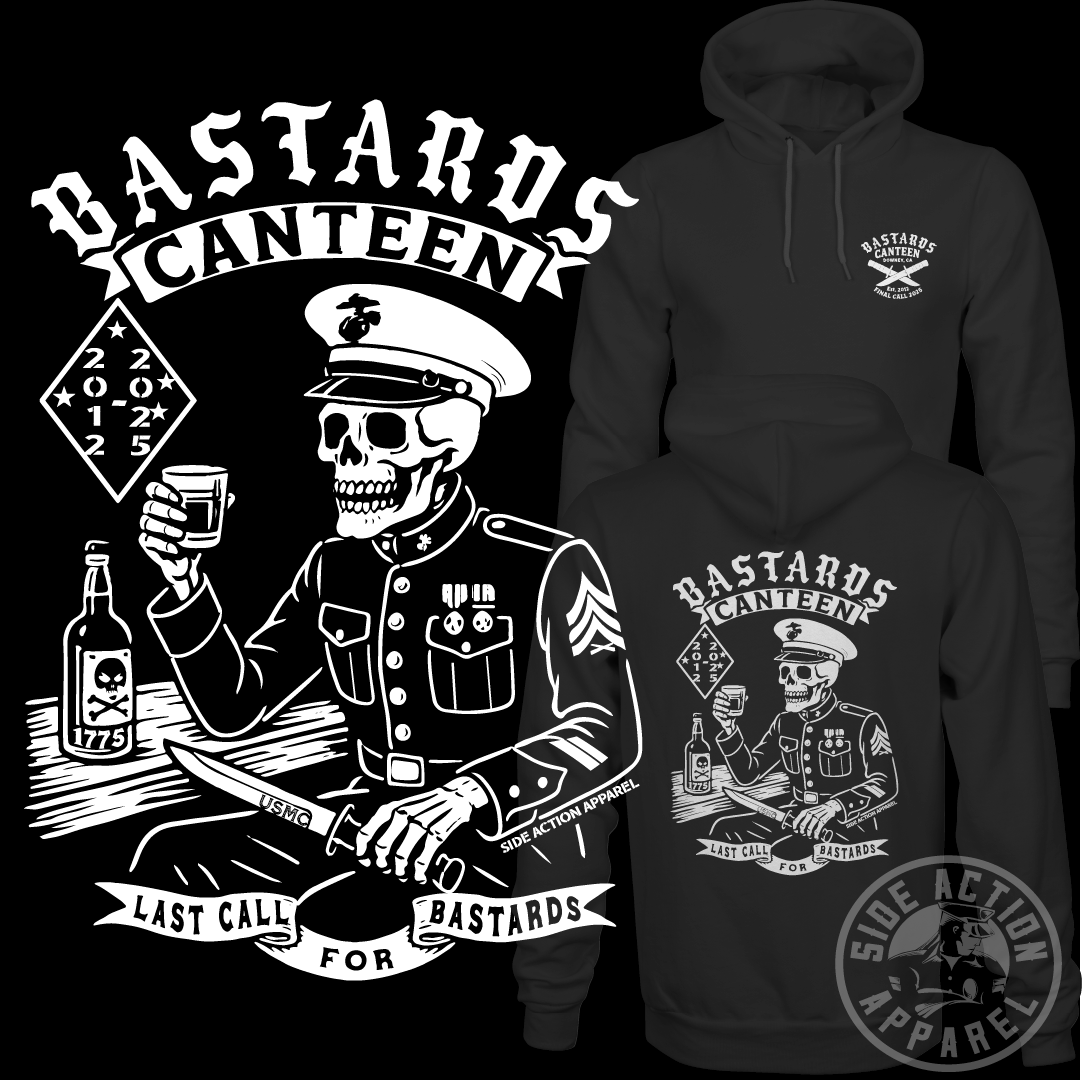 Hoodie - Bastards Canteen Last Call