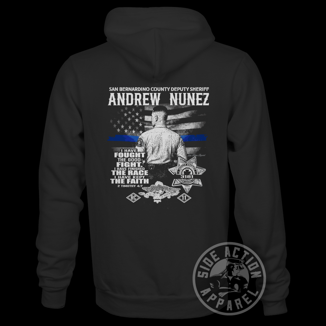 Tribute Hoodie - SBSO DEPUTY ANDREW NUNEZ