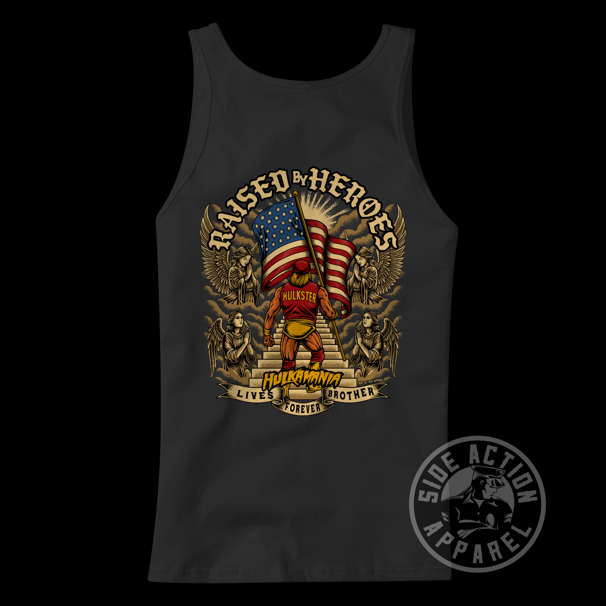 Tank Top - Raised By Heroes Hulk Hogan