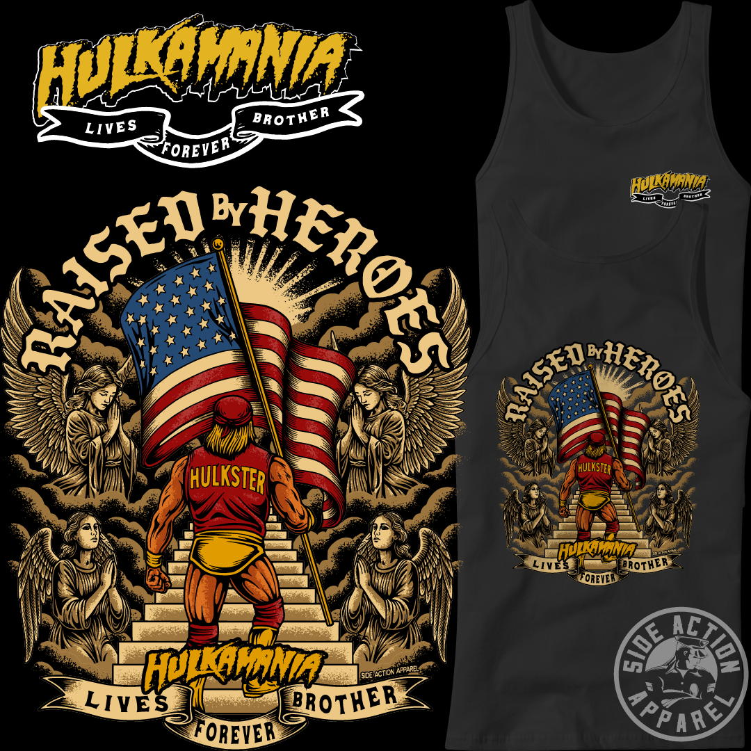 Tank Top - Raised By Heroes Hulk Hogan
