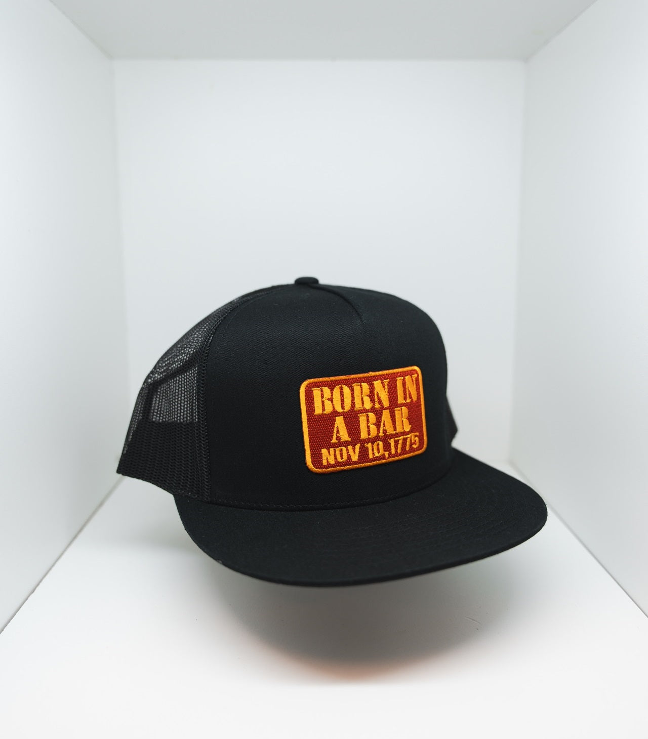 Hat - Gold Born in a Bar