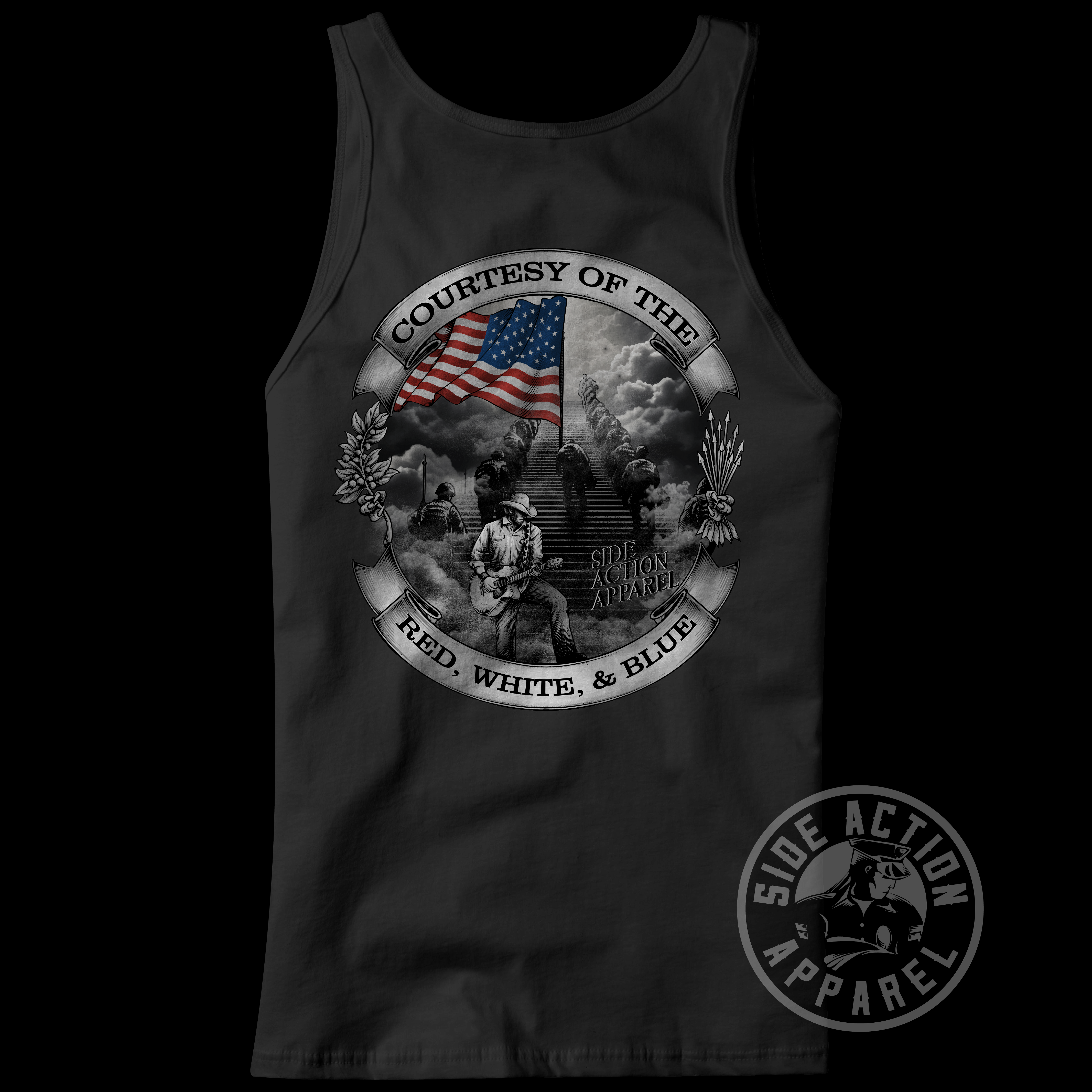 Tank Top - Courtesy of the Red, White and Blue