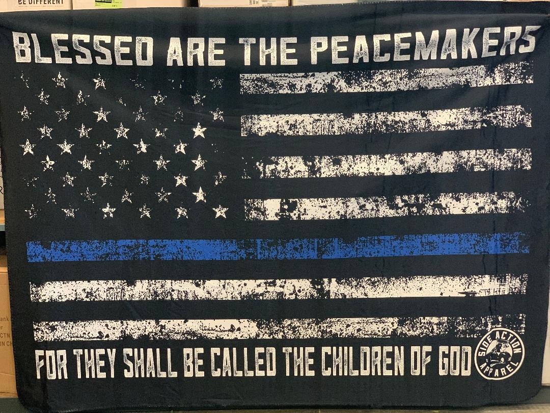 Blueline Peacemaker Blanket