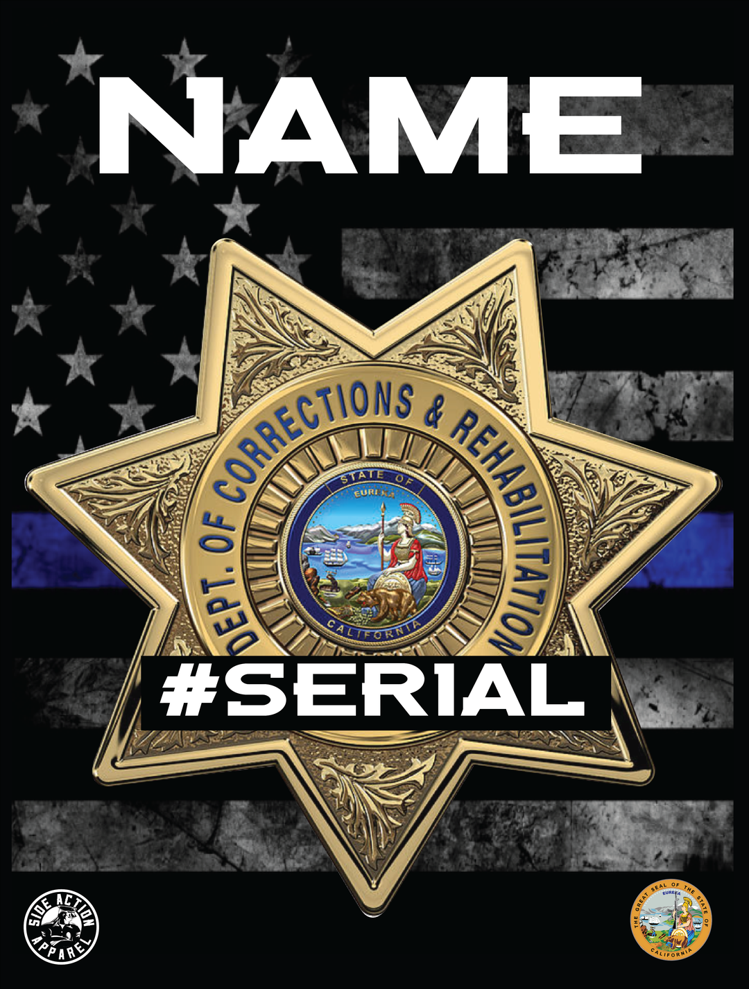 CDCR Custom Blanket