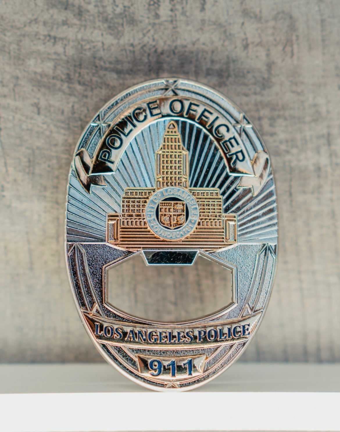 Bottle Opener - LAPD Badge