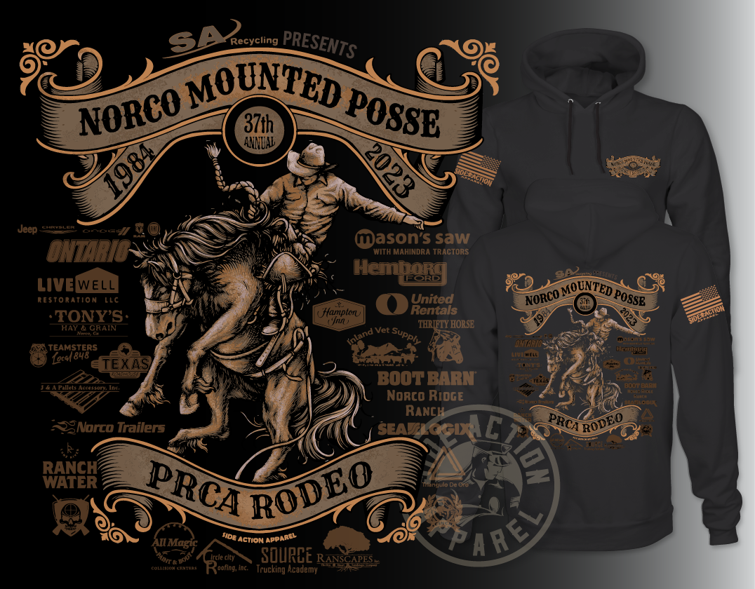 2023 Norco Mounted Posse Rodeo Event Hoodie