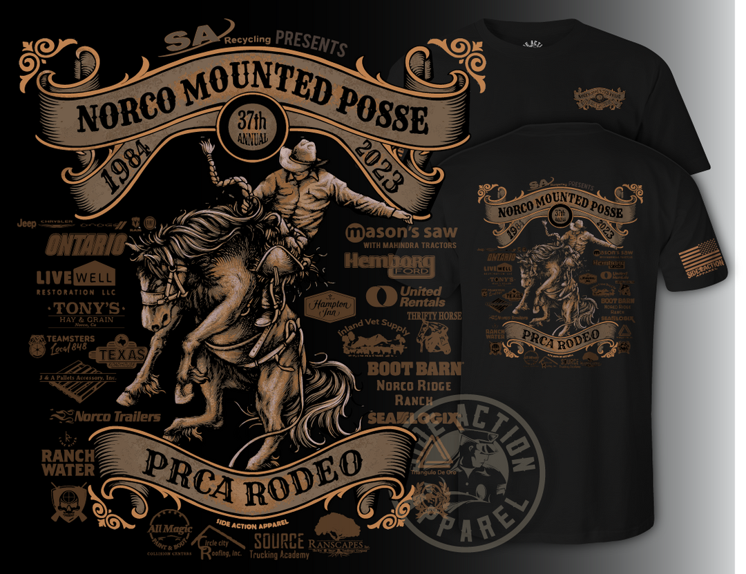 2023 Norco Mounted Posse PRCA Rodeo Event Shirt