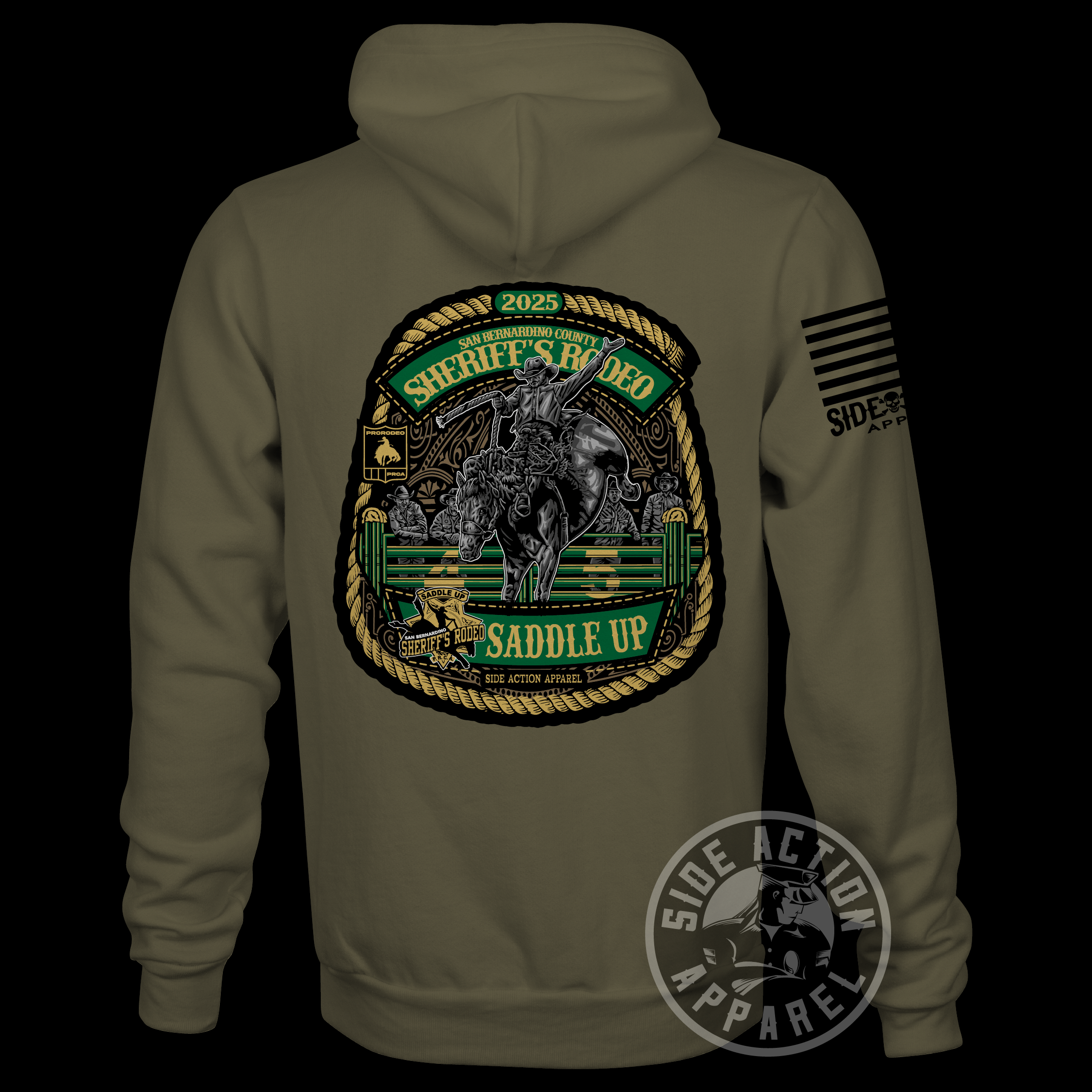 Hoodie - 2025 San Bernardino Sheriff's Rodeo