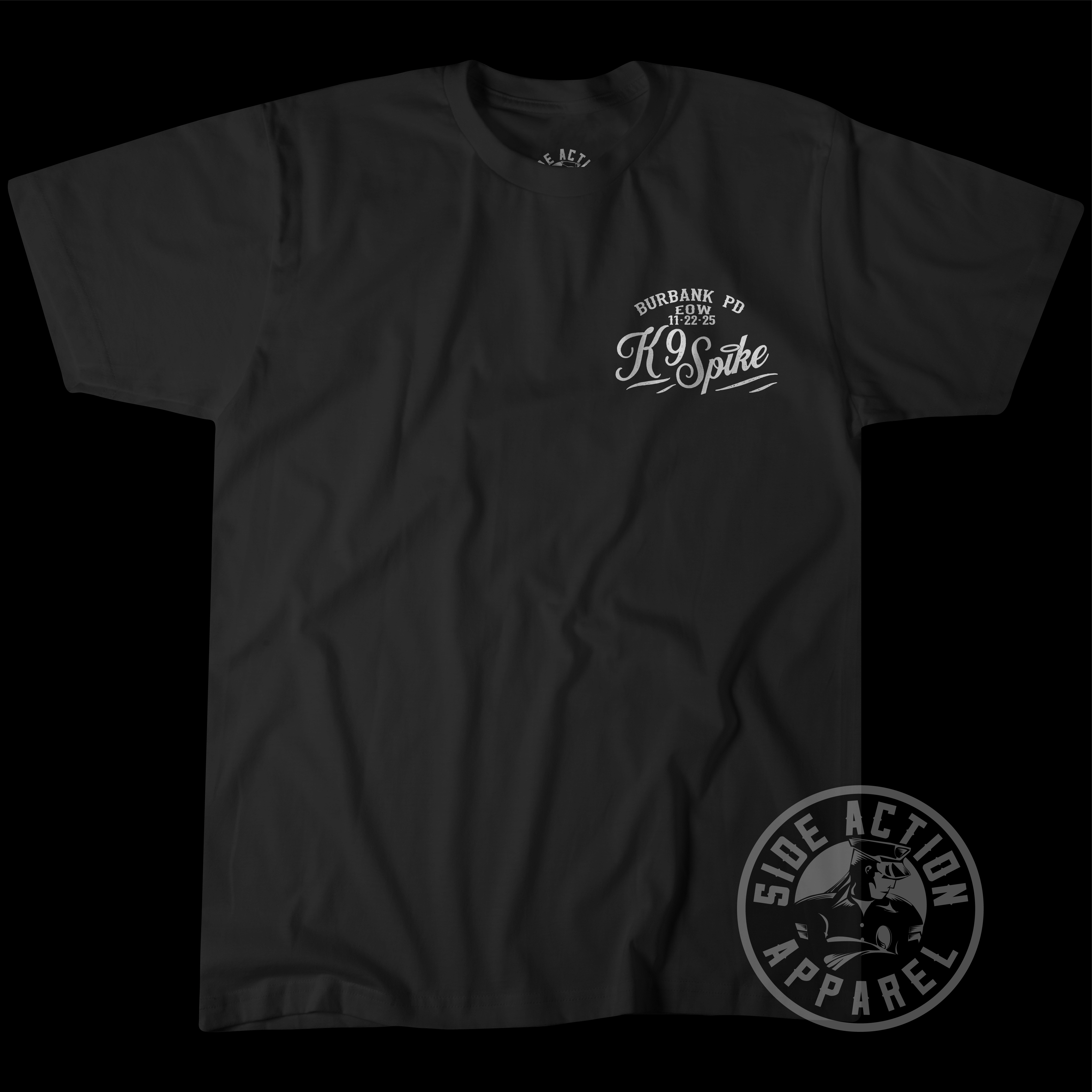 Tribute Shirt - Burbank PD K9 Spike