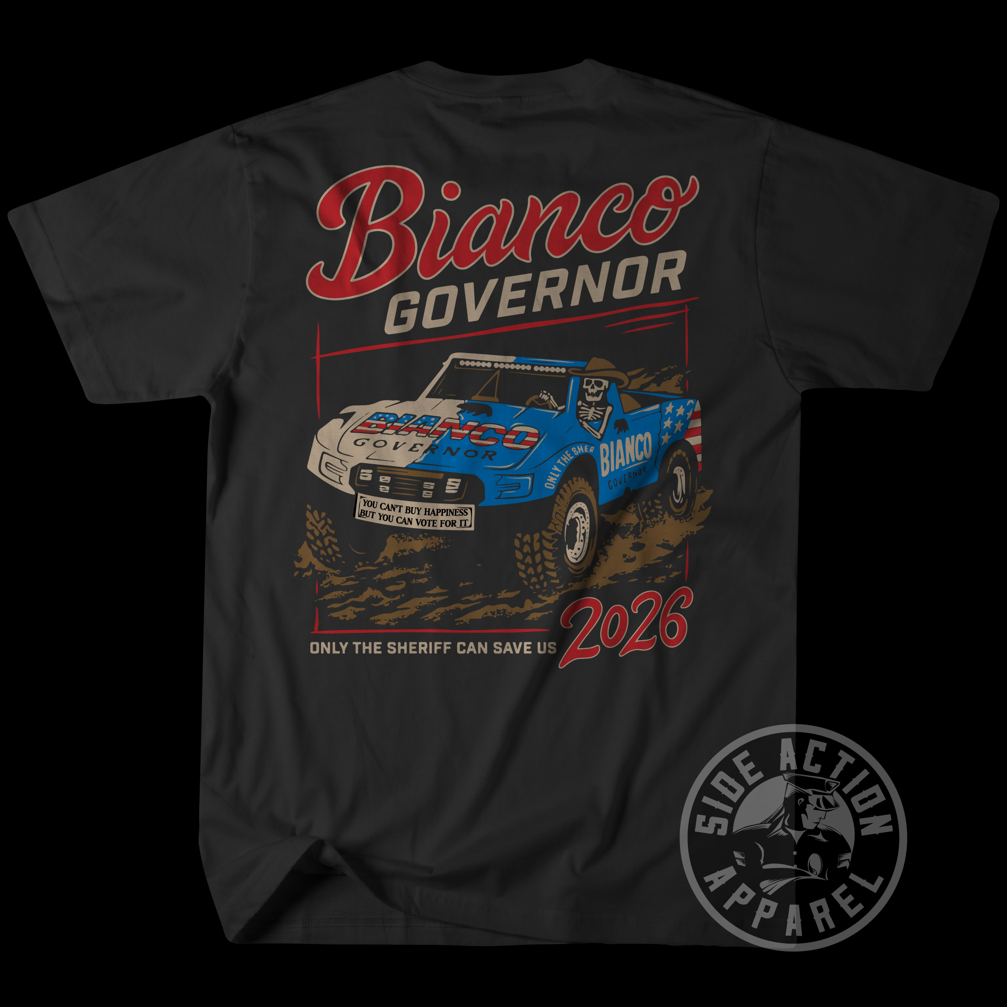 Chad Bianco Governor Merch - Only The Sheriff