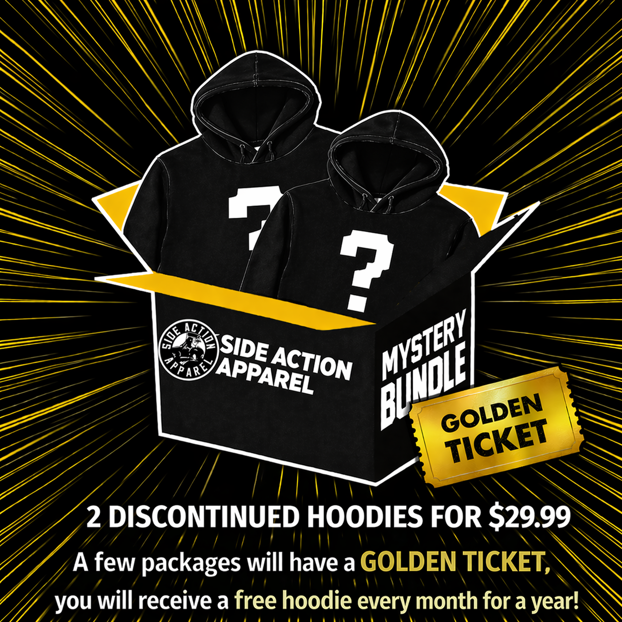 Mystery Hoodie Bundle - Get 2 for $29.99