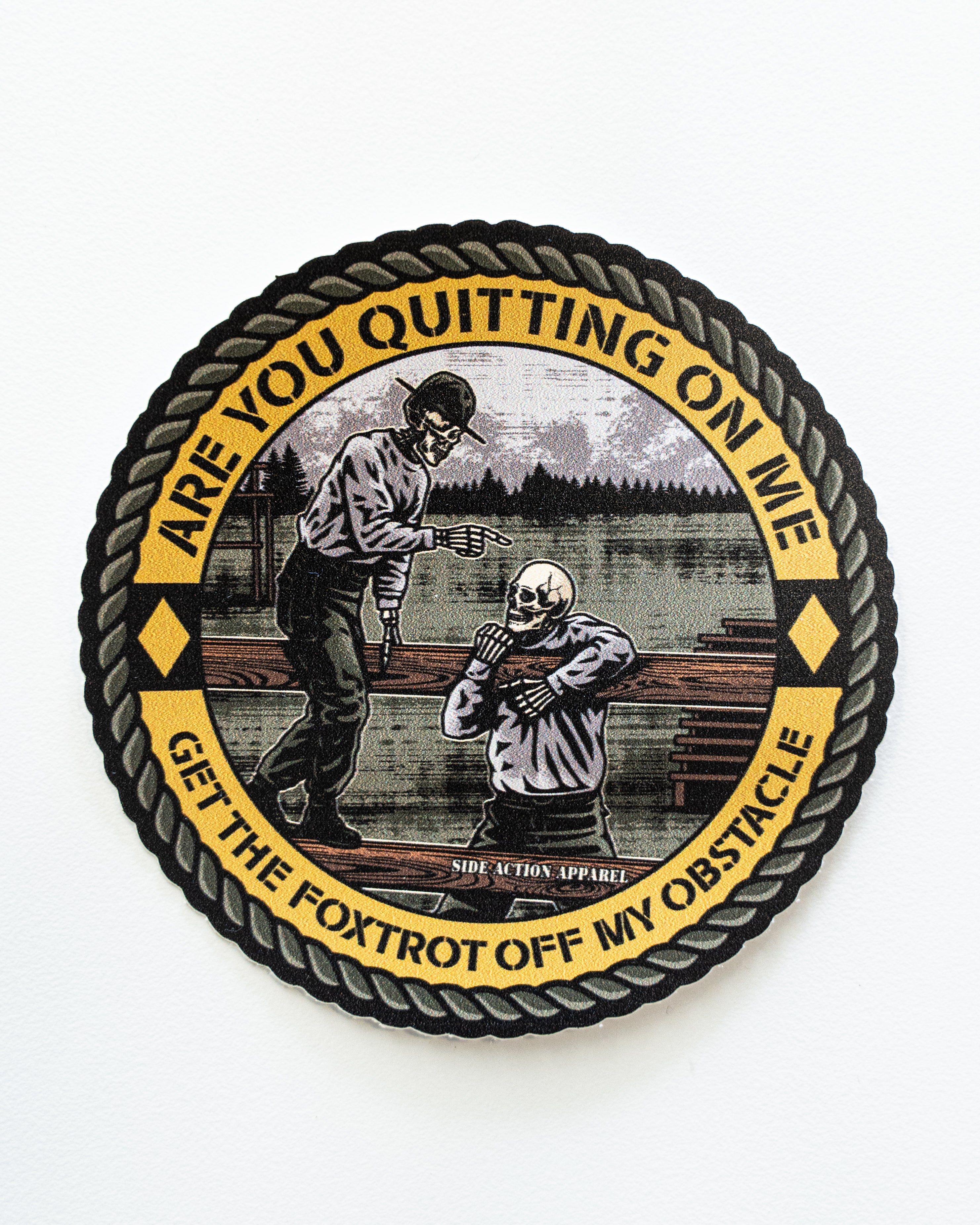 Sticker - Are You Quitting On Me?