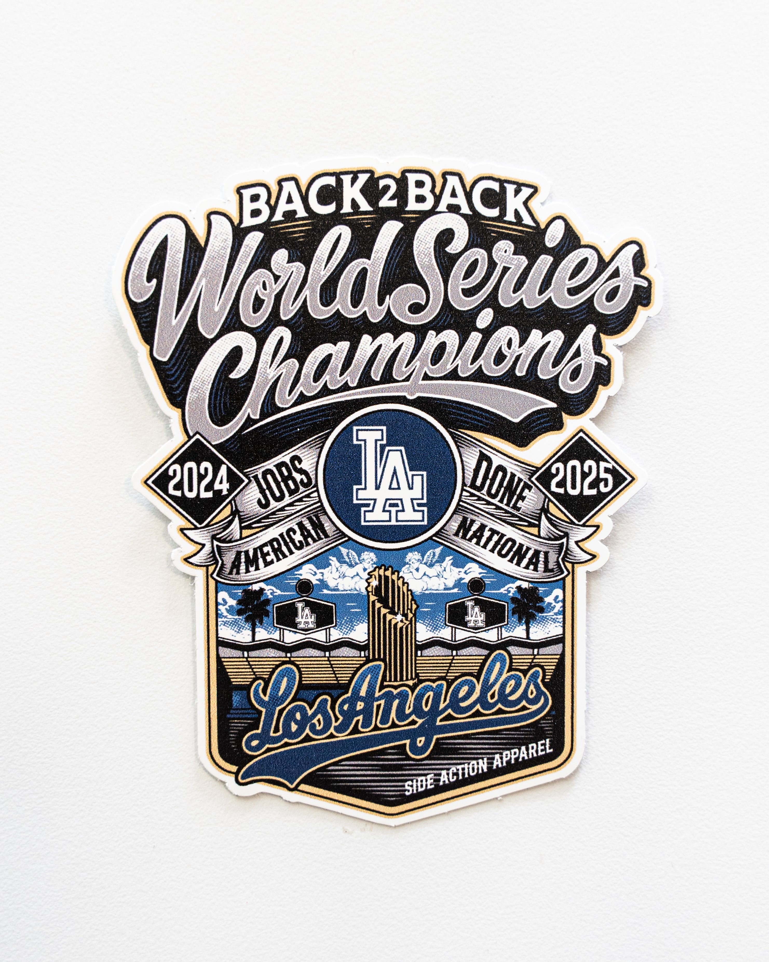 Sticker - Back 2 Back World Series Champs