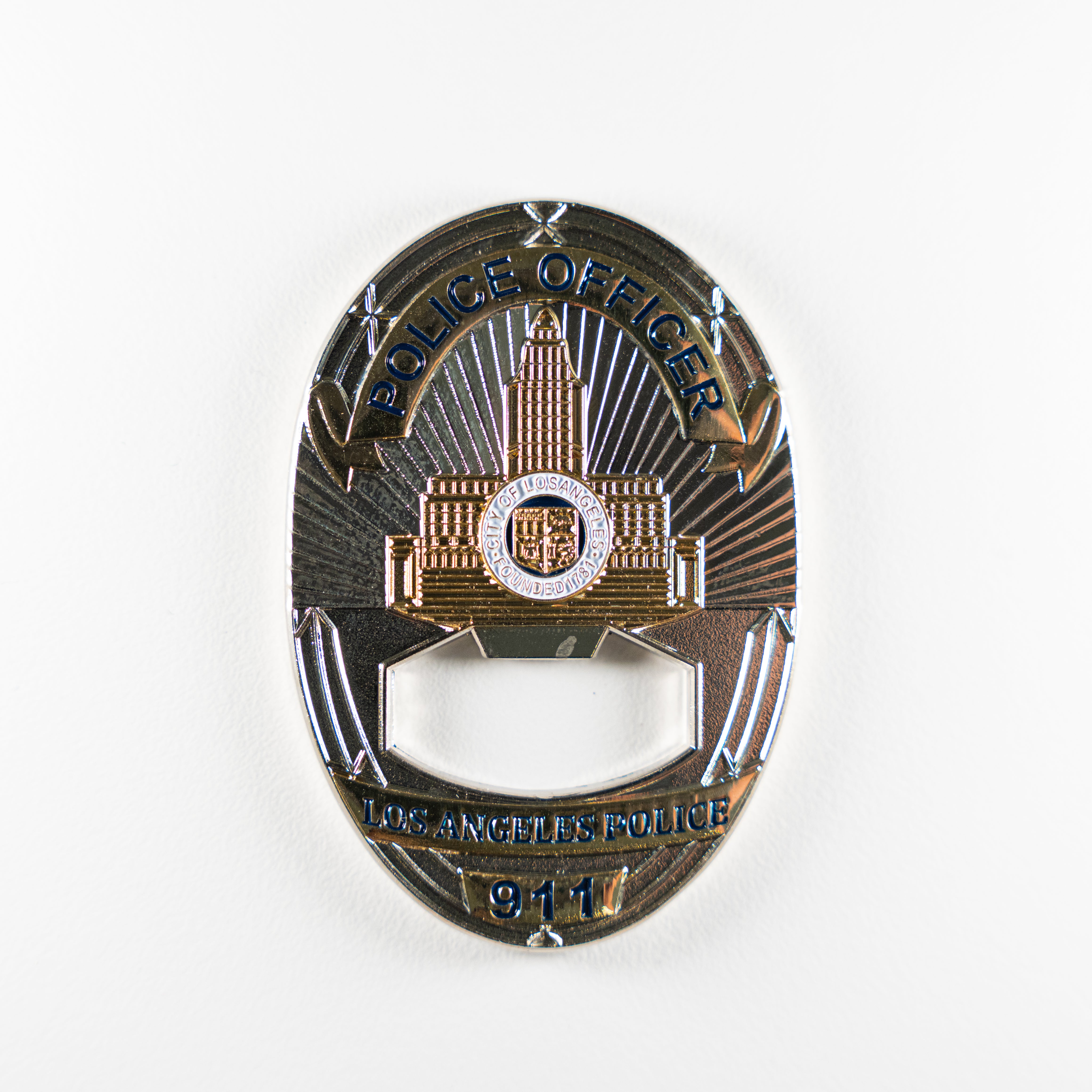 Bottle Opener - LAPD Badge