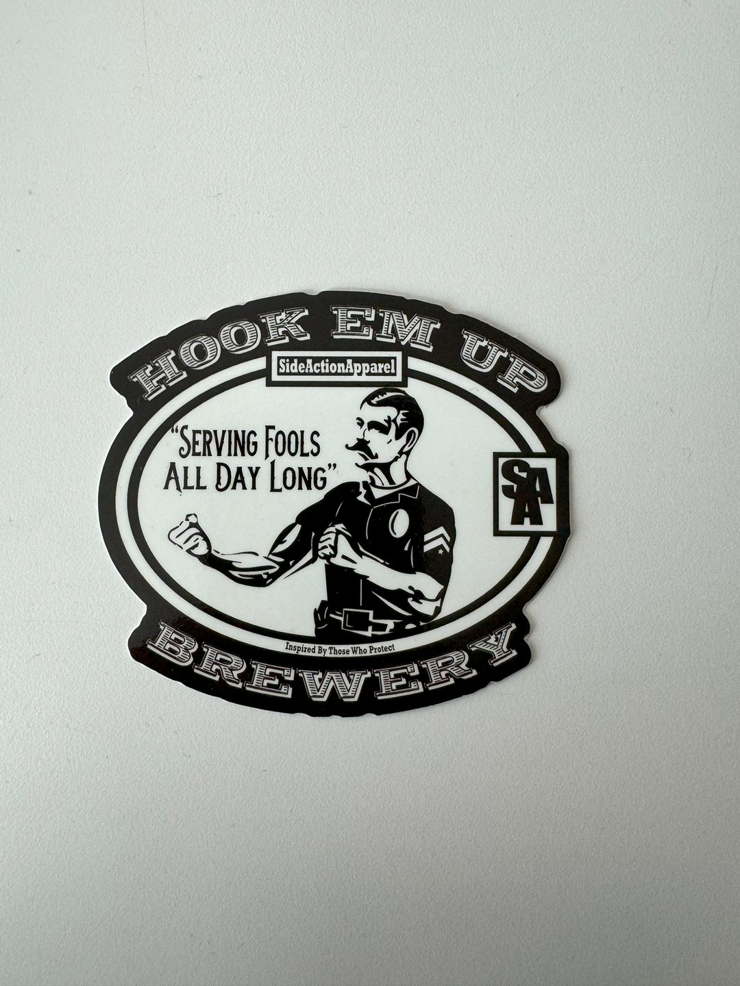 Sticker -  Hook Em Up