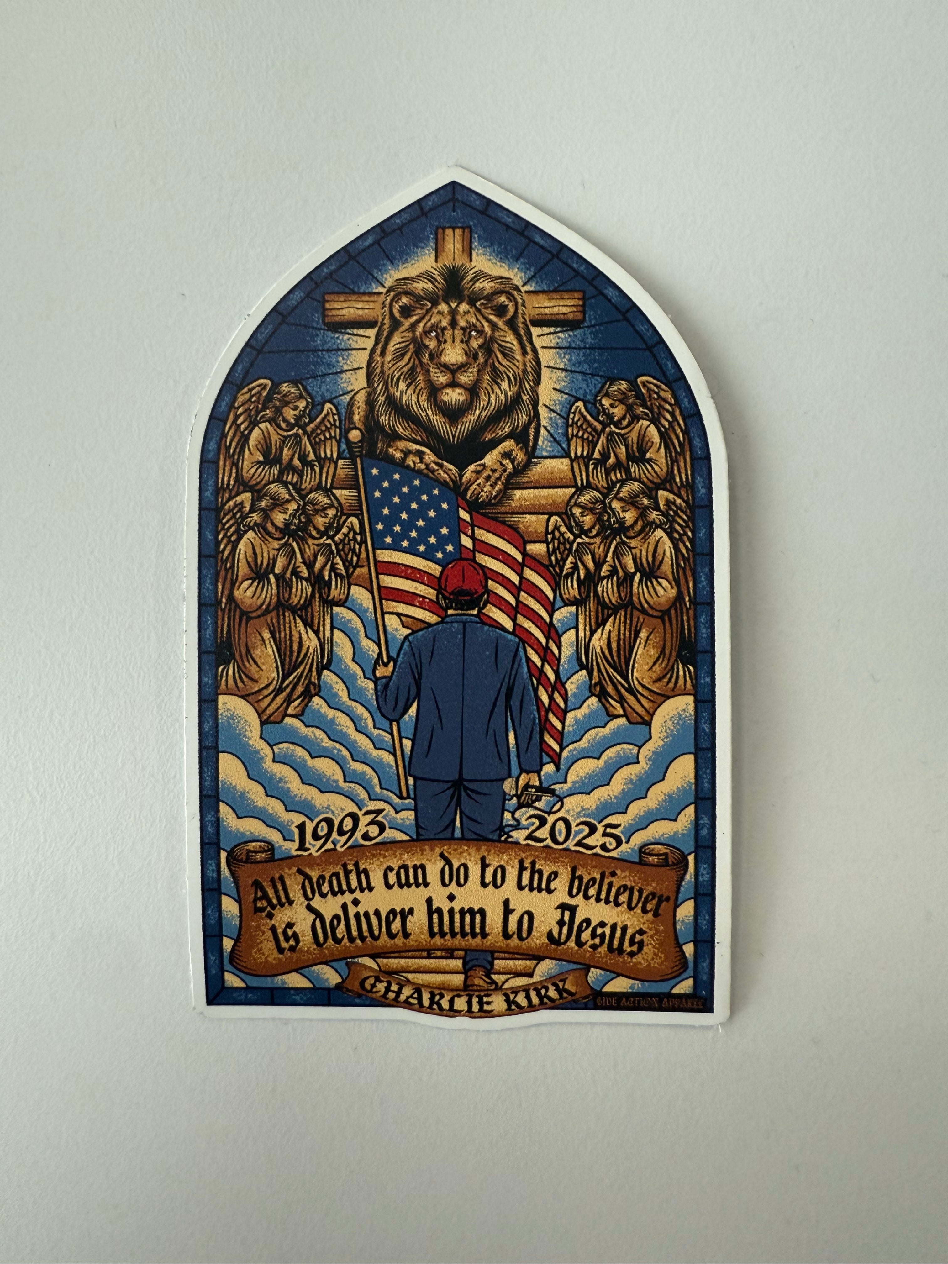 Sticker - Charlie Kirk Tribute