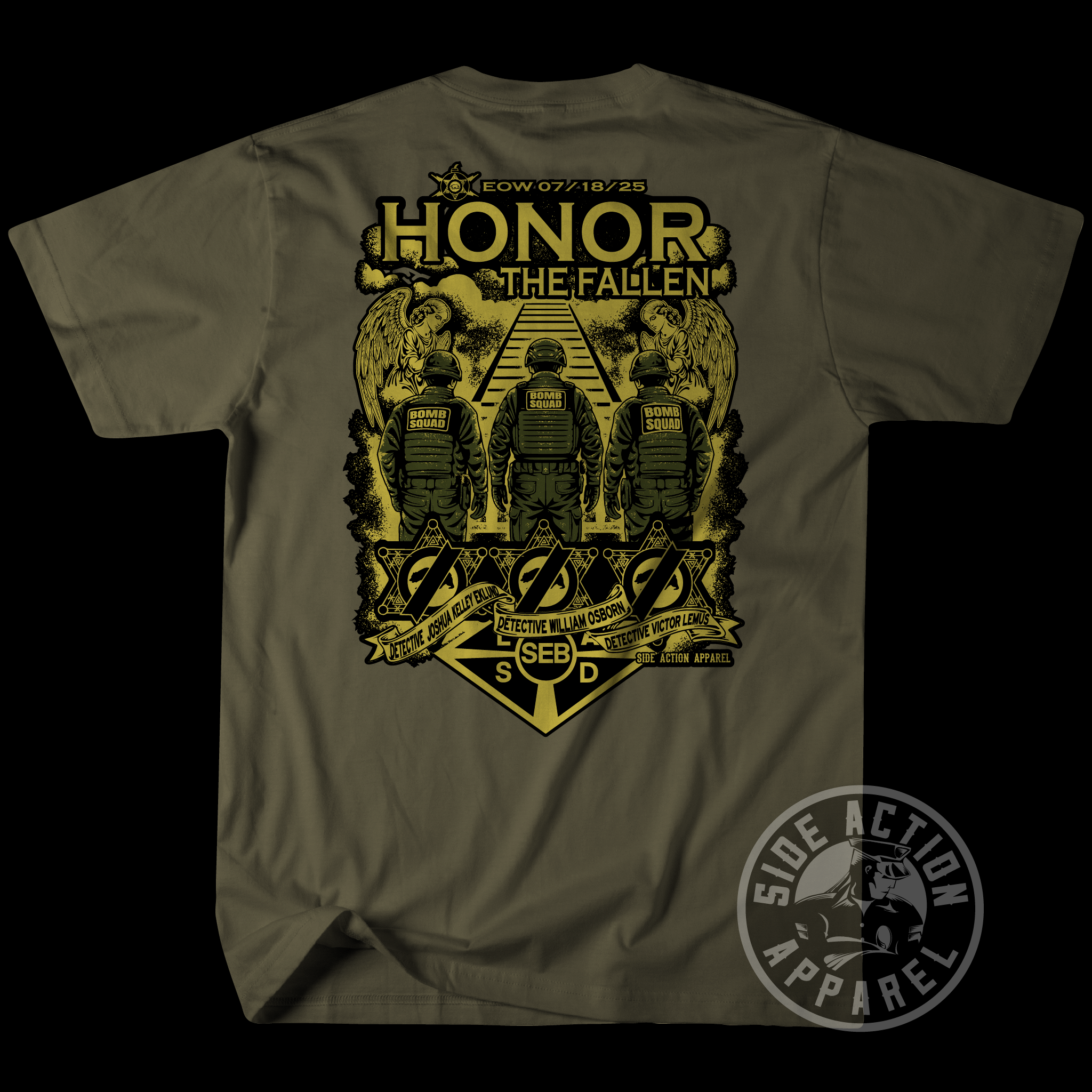 Tribute Shirt - LASD BOMB SQUAD