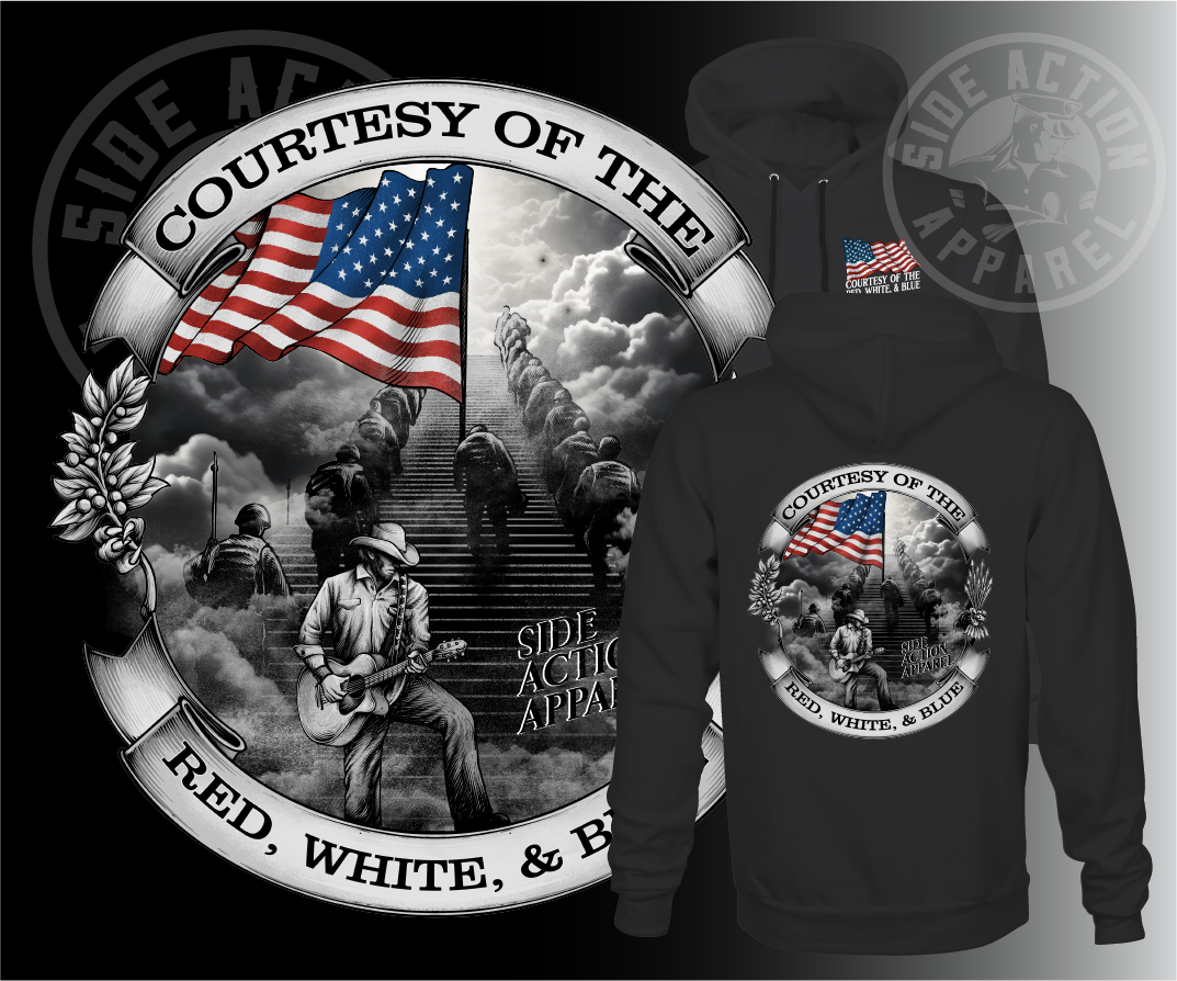 Courtesy of the Red, White & Blue - Tribute Hoodie