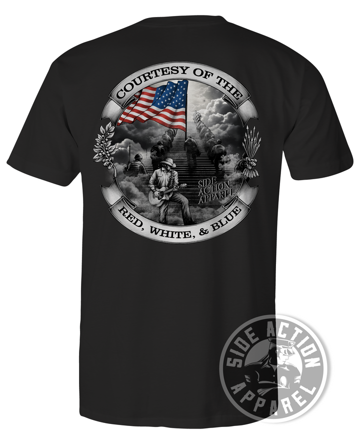 Courtesy of the Red, White & Blue - Tribute Shirt