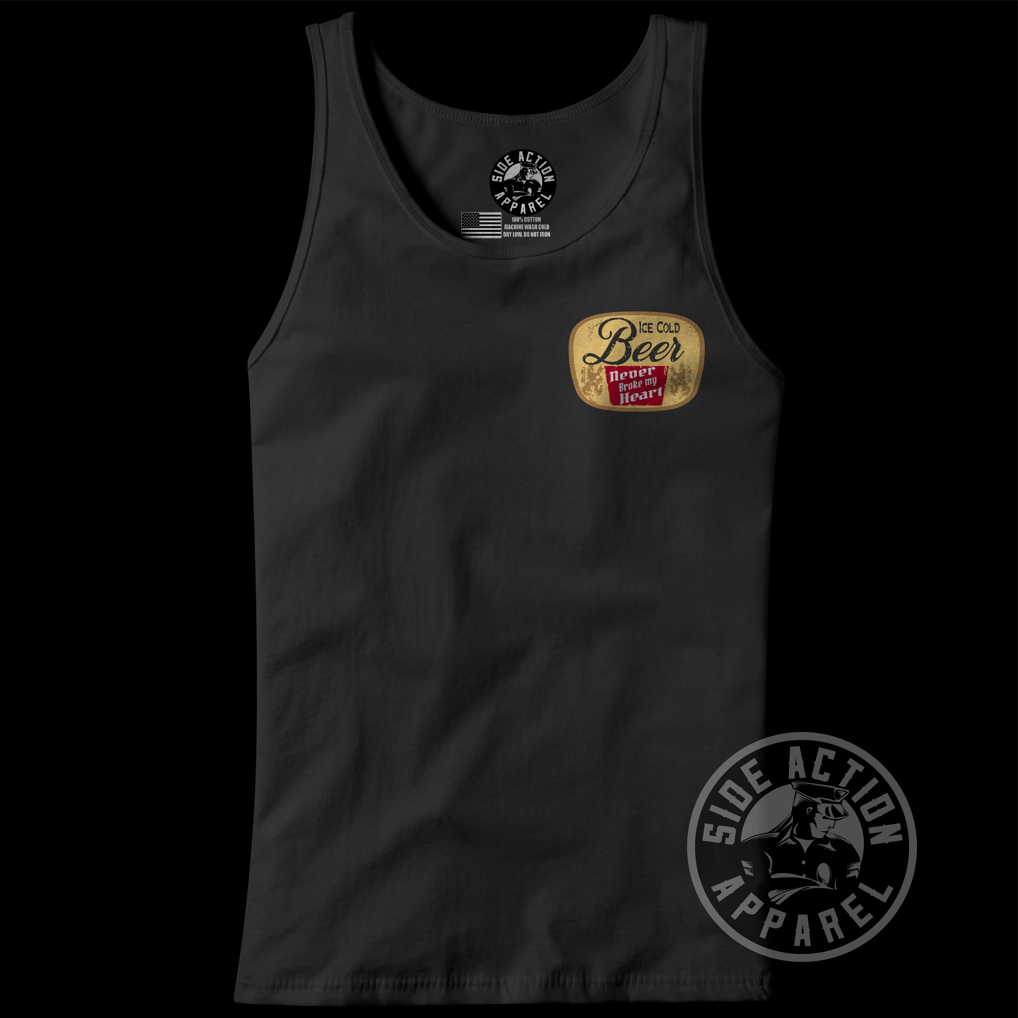 Tank Top - Beer Never Broke My Heart