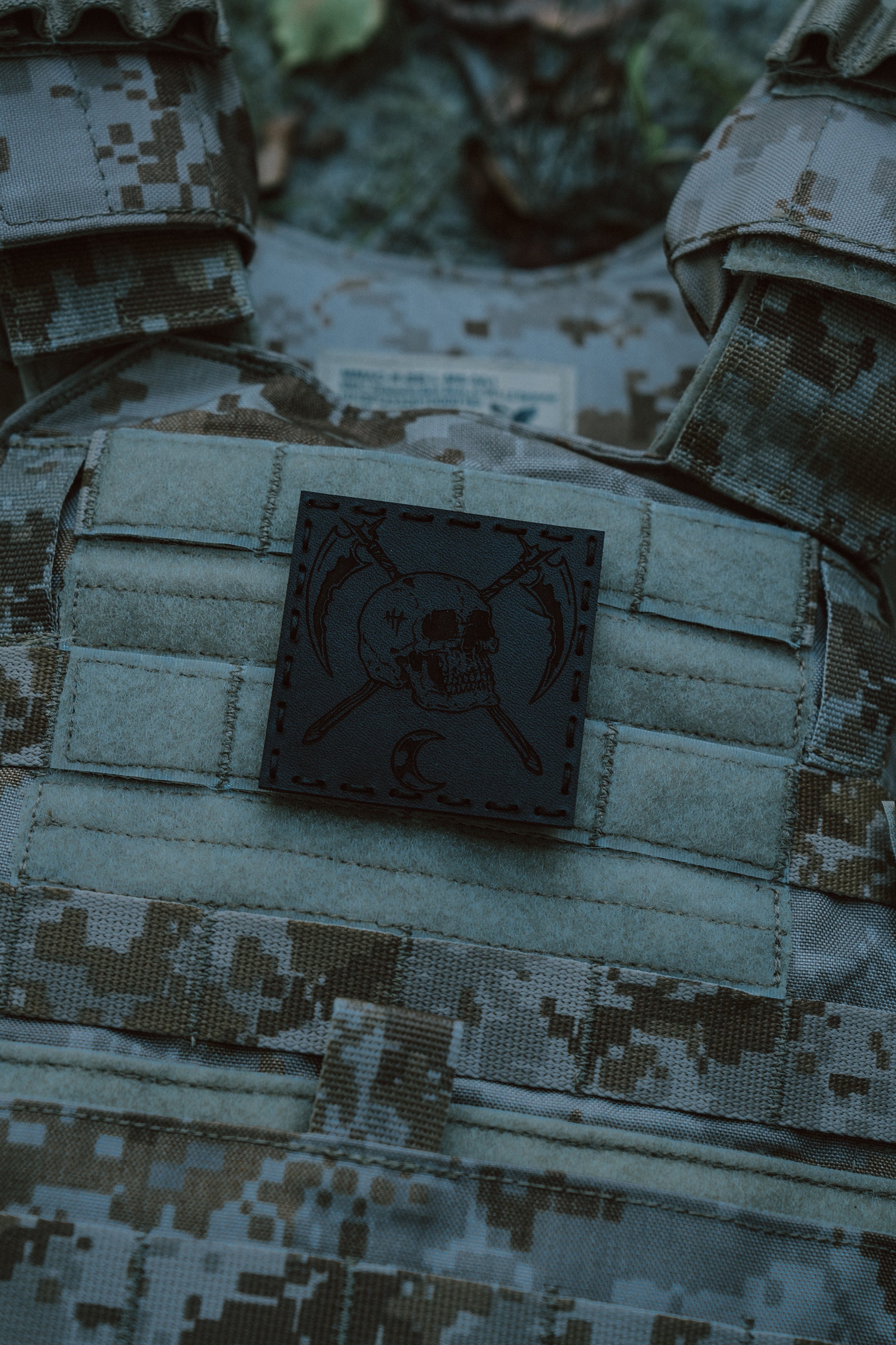 Midnight Reaper Leather Patch