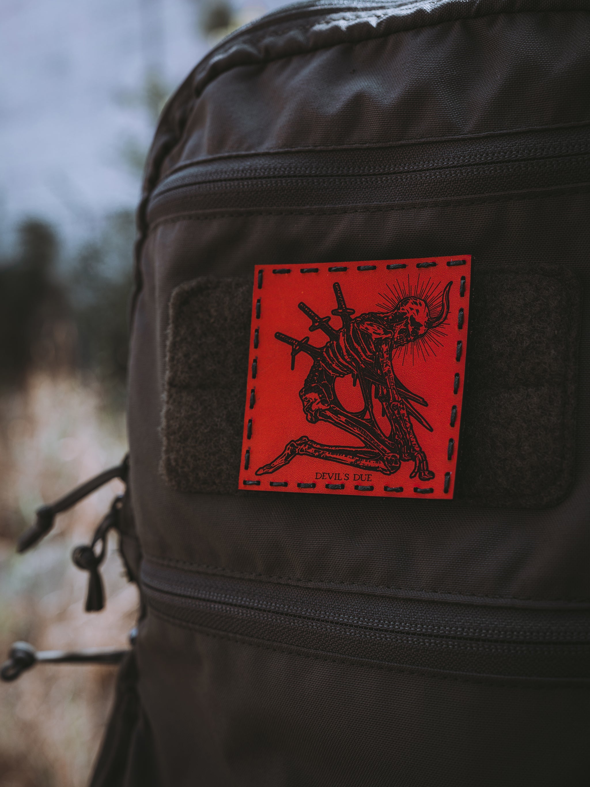 Devil's Due Leather Patch