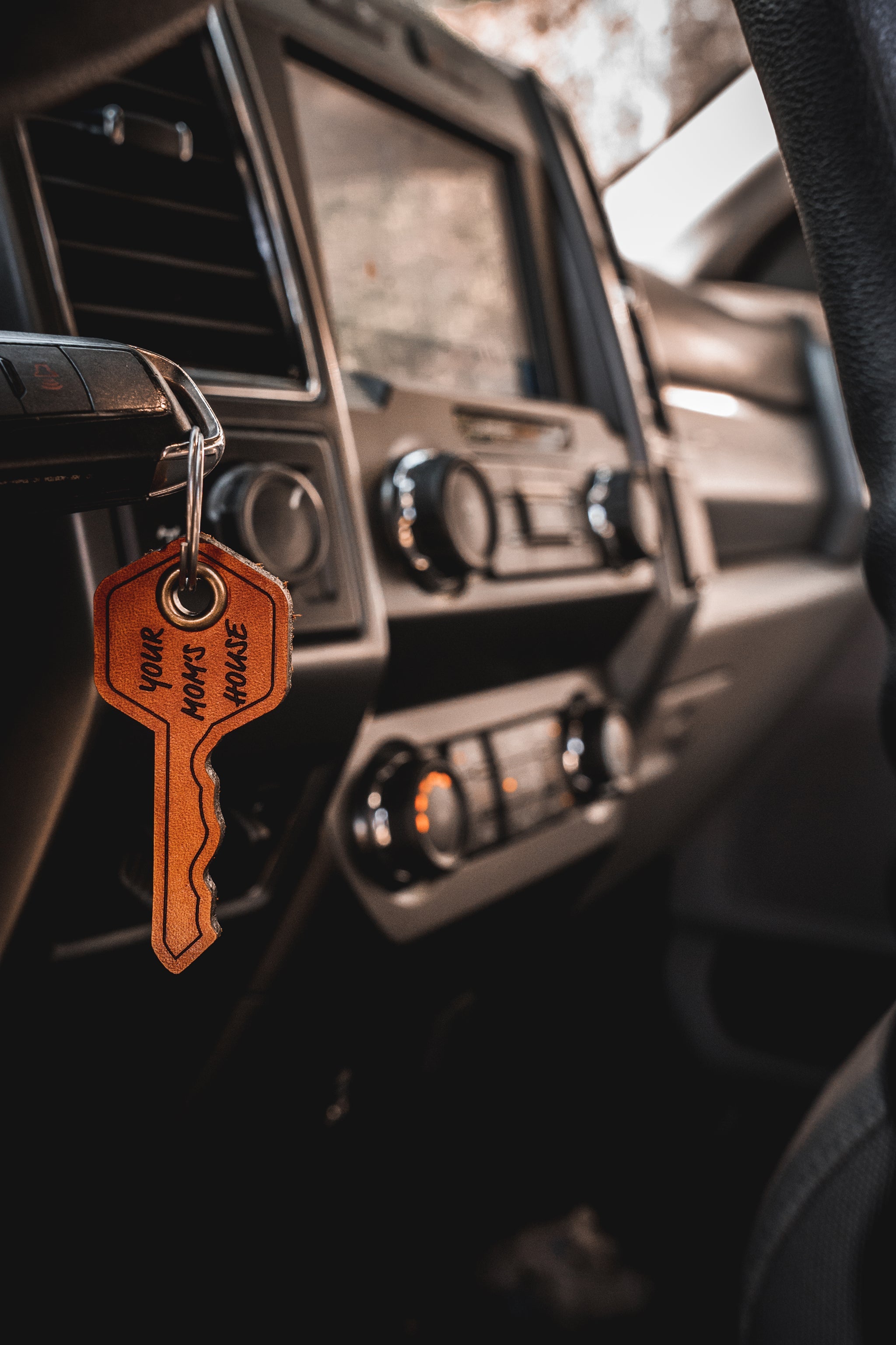 Your Mom's House Keychain