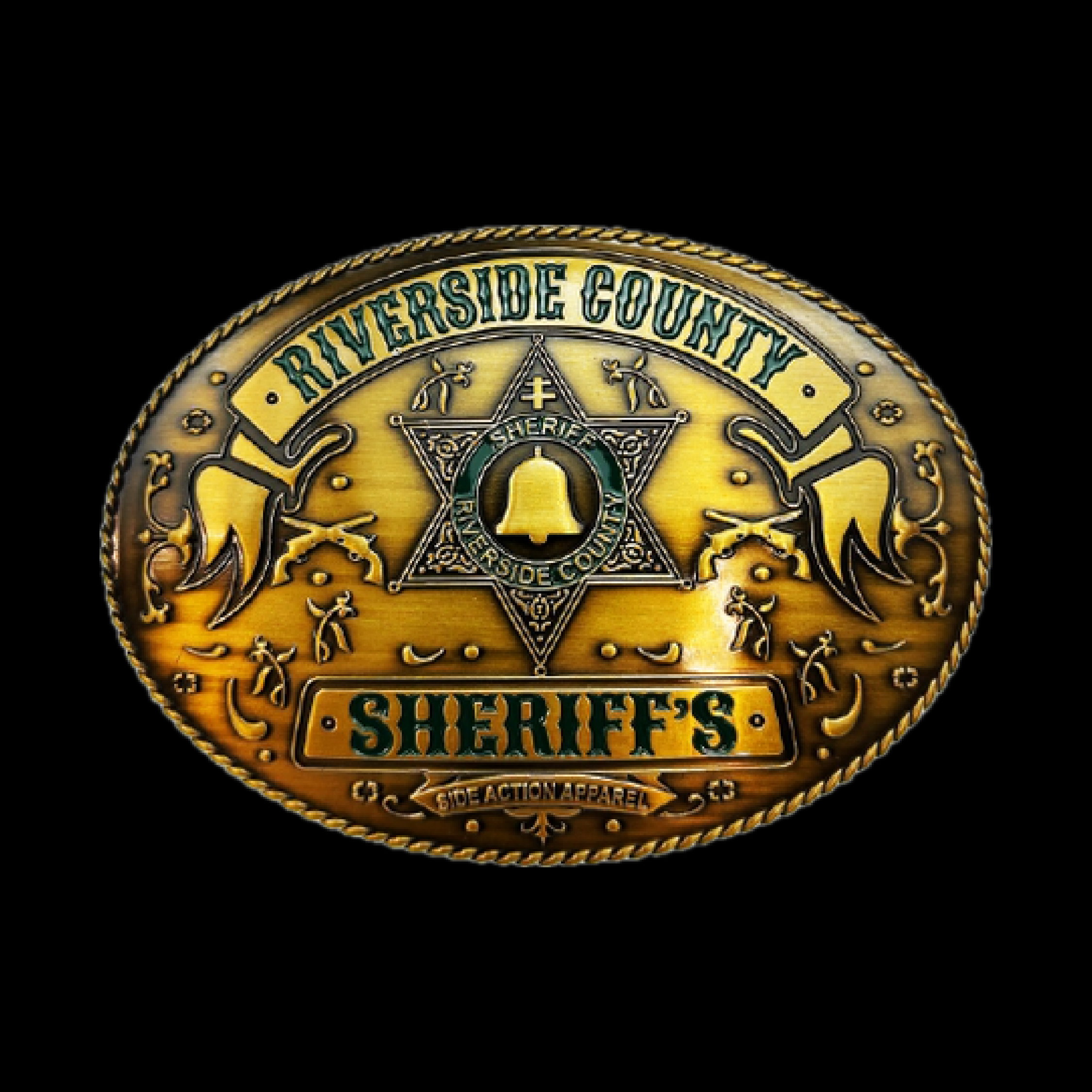 Riverside County Sheriff's Belt Buckle