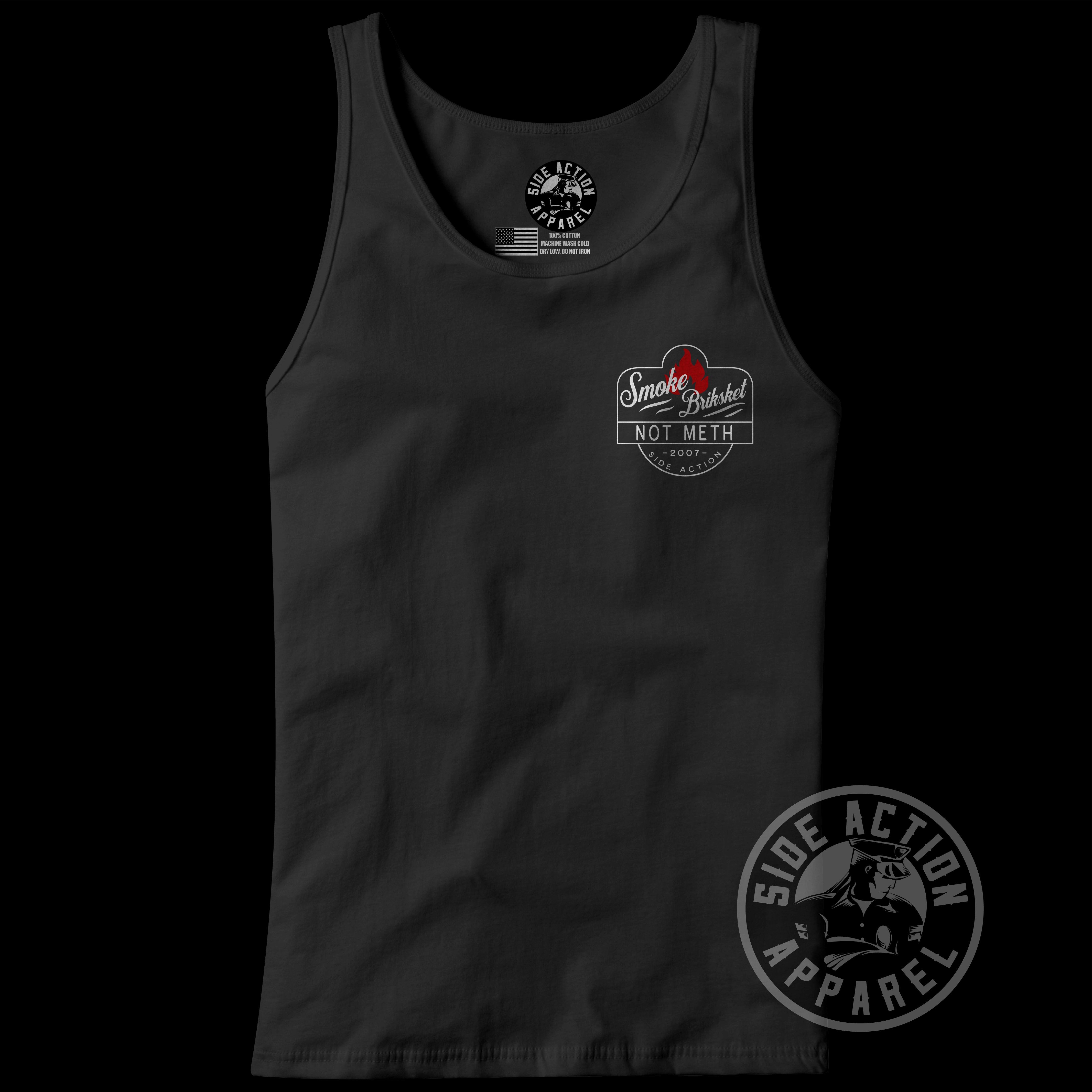 Tank Top - Smoke Brisket Not Meth
