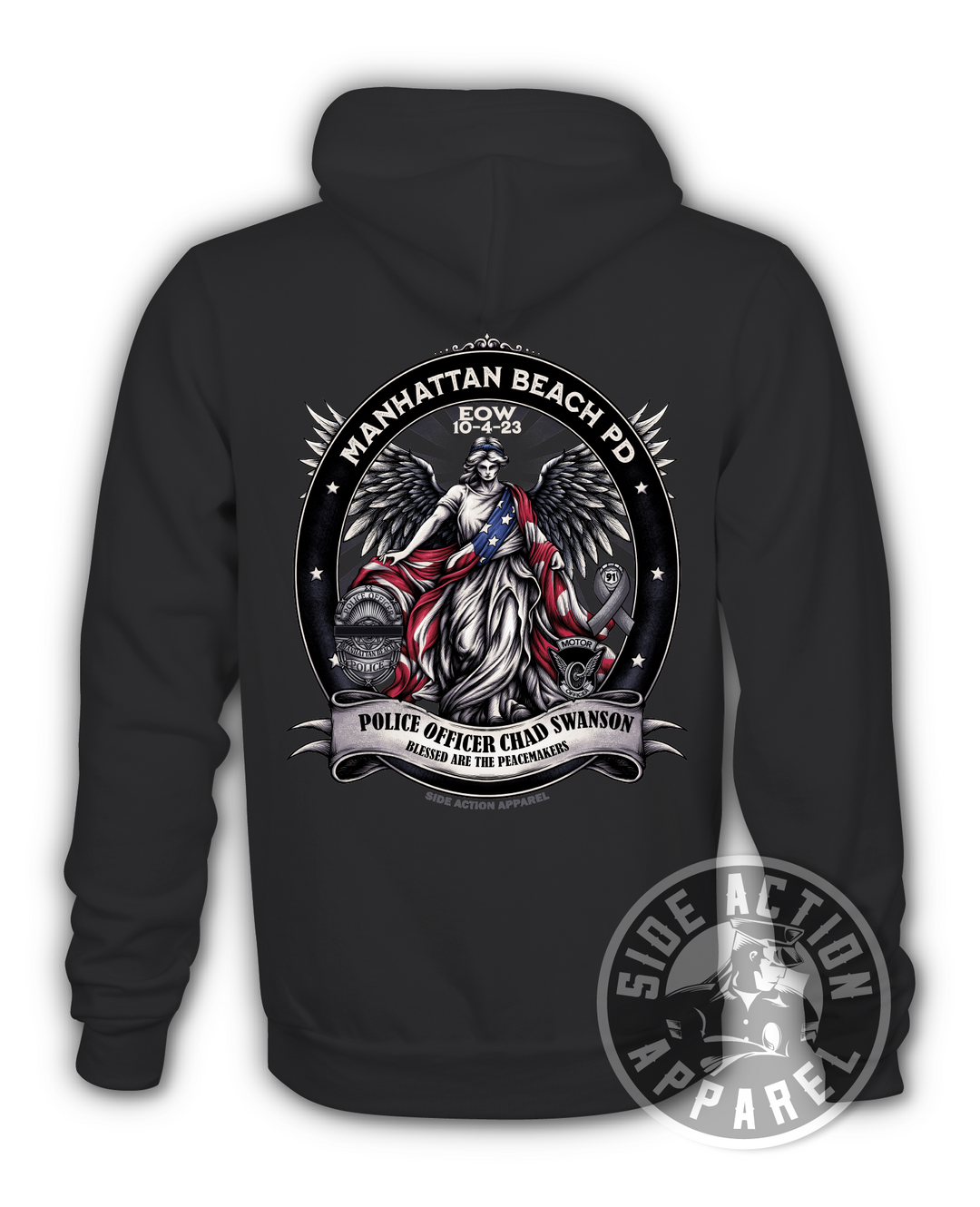 Tribute Hoodie - Chad Swanson MBPD