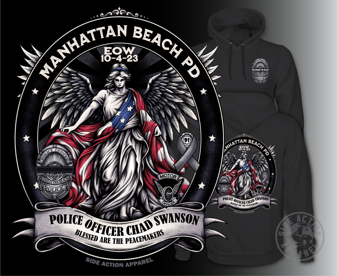 Tribute Hoodie - Chad Swanson MBPD