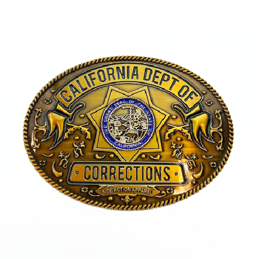 California Dept of Corrections Belt Buckle