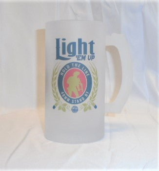 Light Em Up Beer Mug