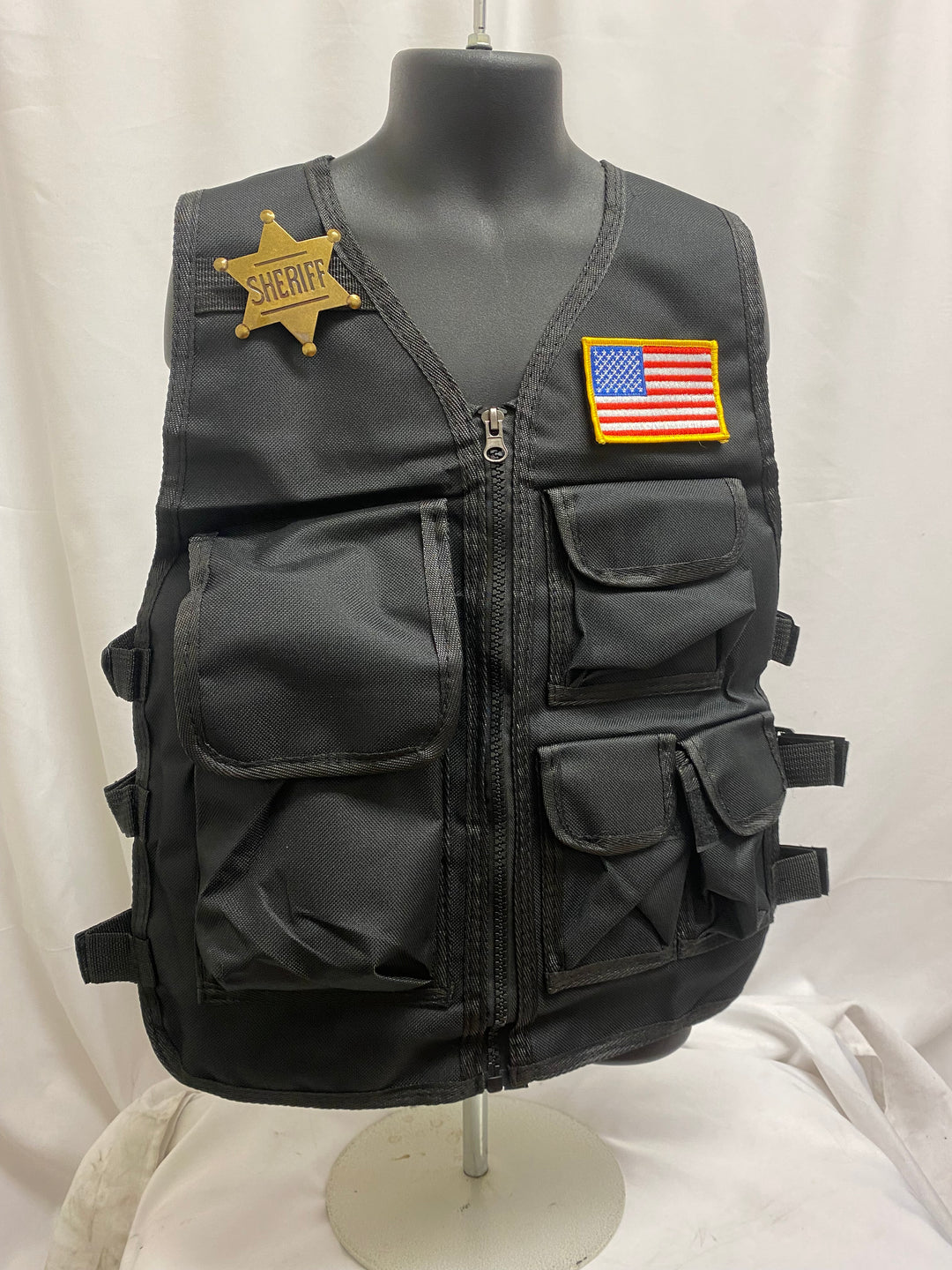 Kids Tactical Vest BLACK