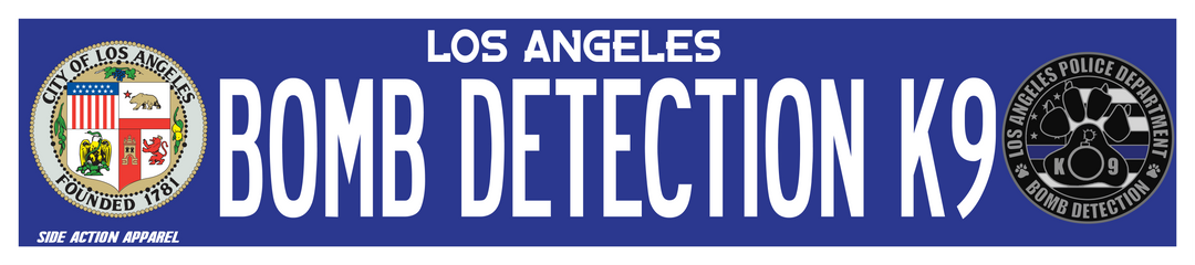 Street sign- LAPD Bomb Squad