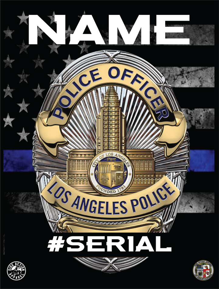 LAPD Custom Blanket