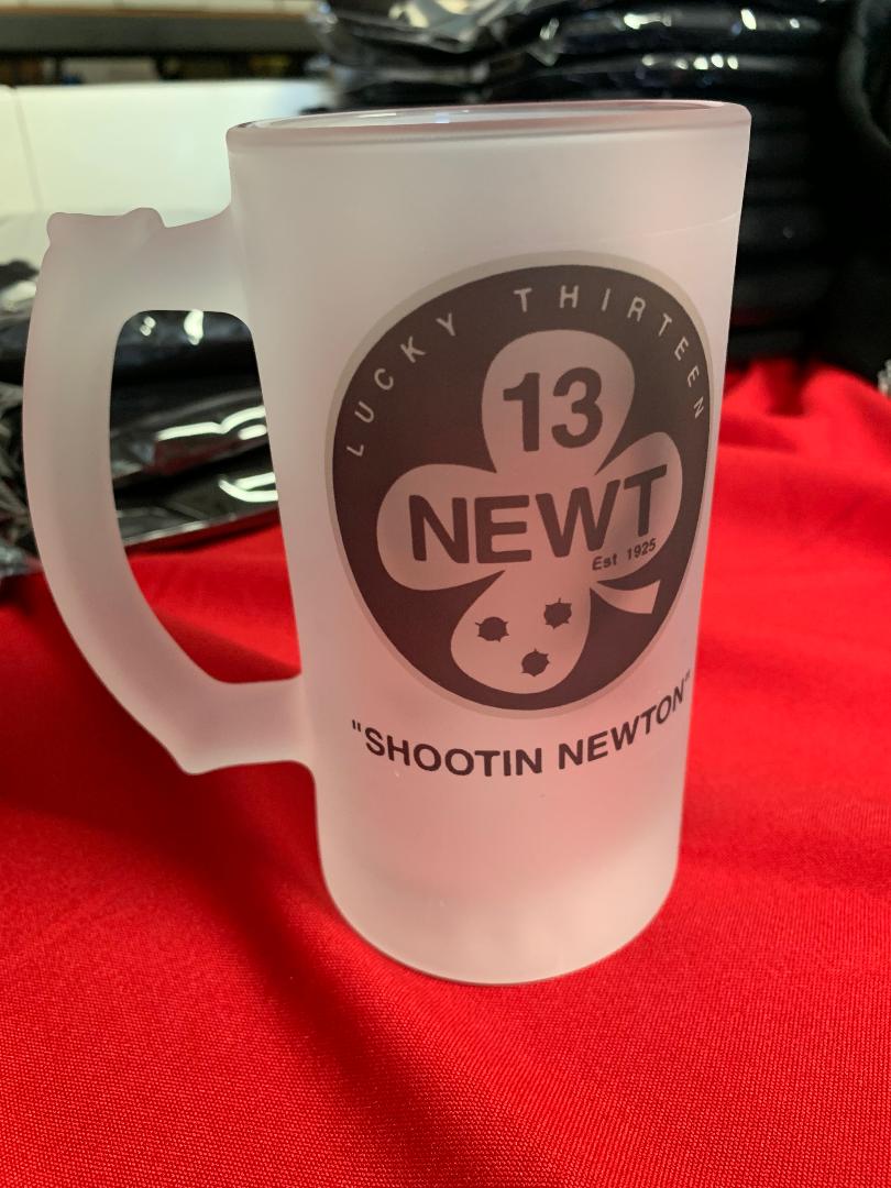 Shootin Newton Beer Mug