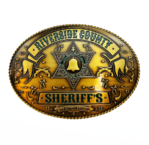 Sheriff belt deals buckle