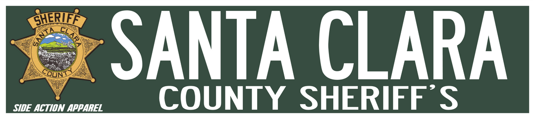 Street sign- Santa Clara Sheriff's