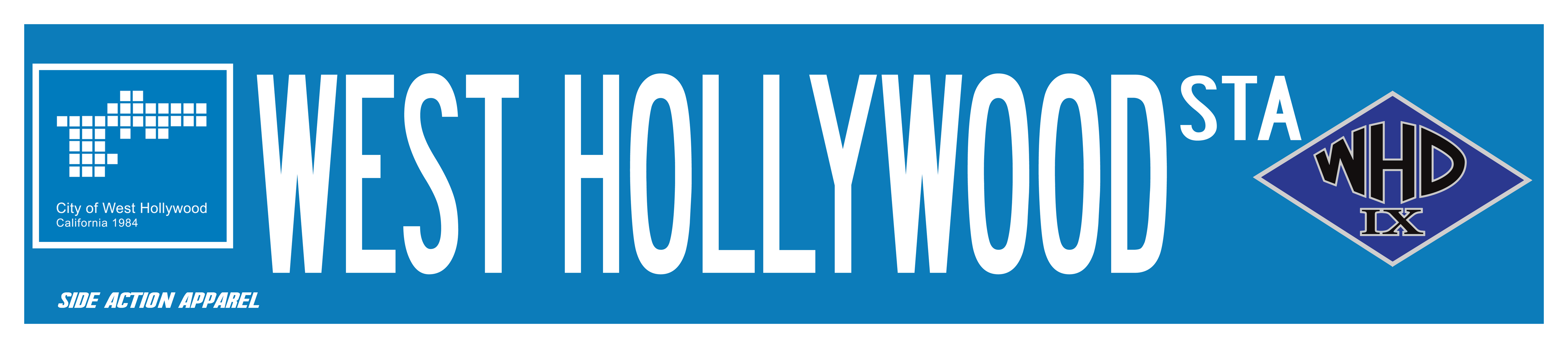 Street sign- West Hollywood Sheriff's