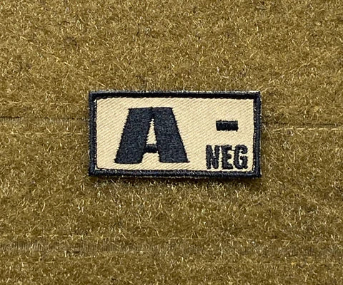 A- Blood Type Patch