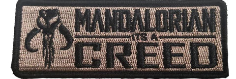 Mandalorian Creed Patch