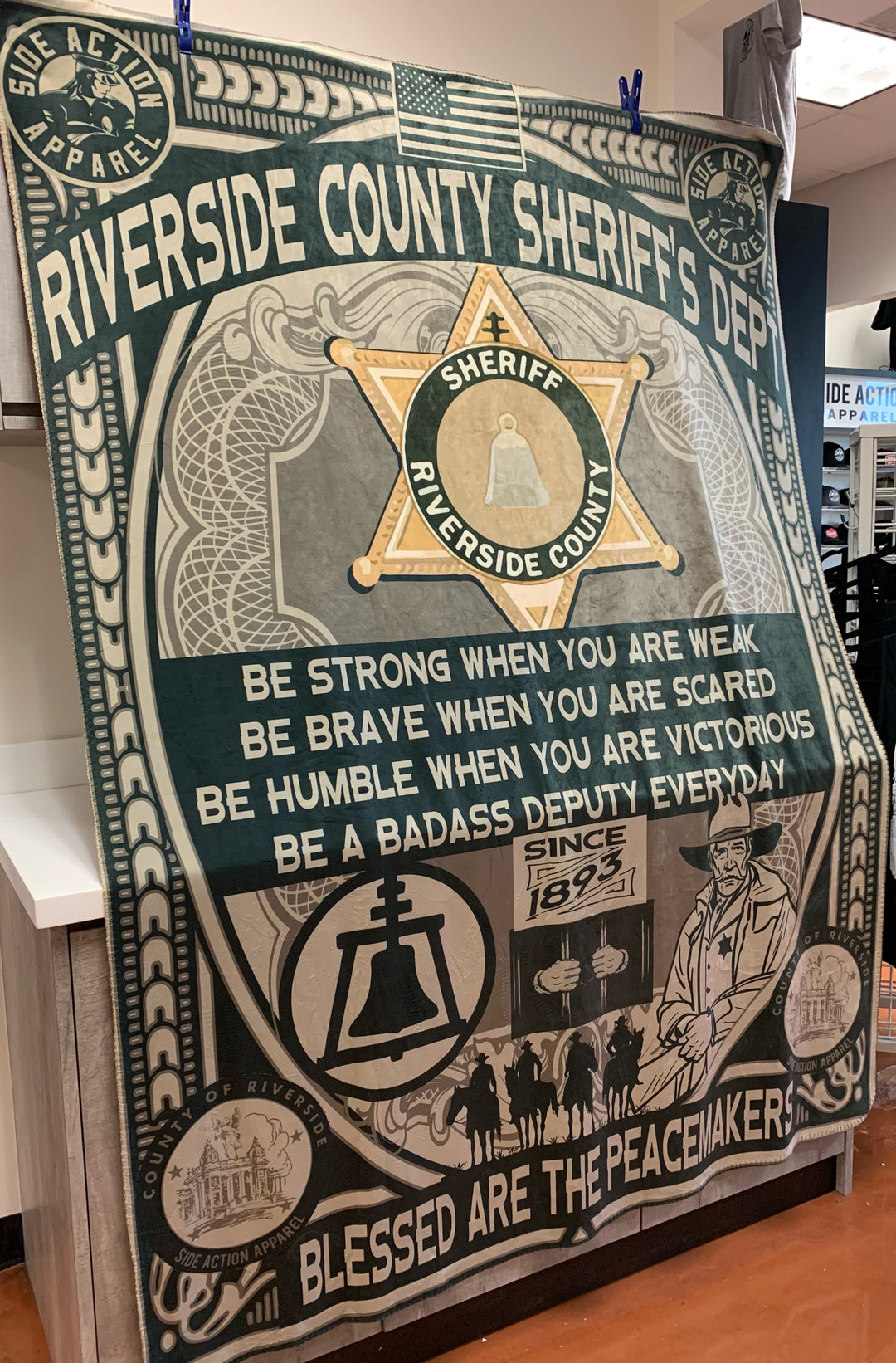 Riverside County Sheriff’s Blanket