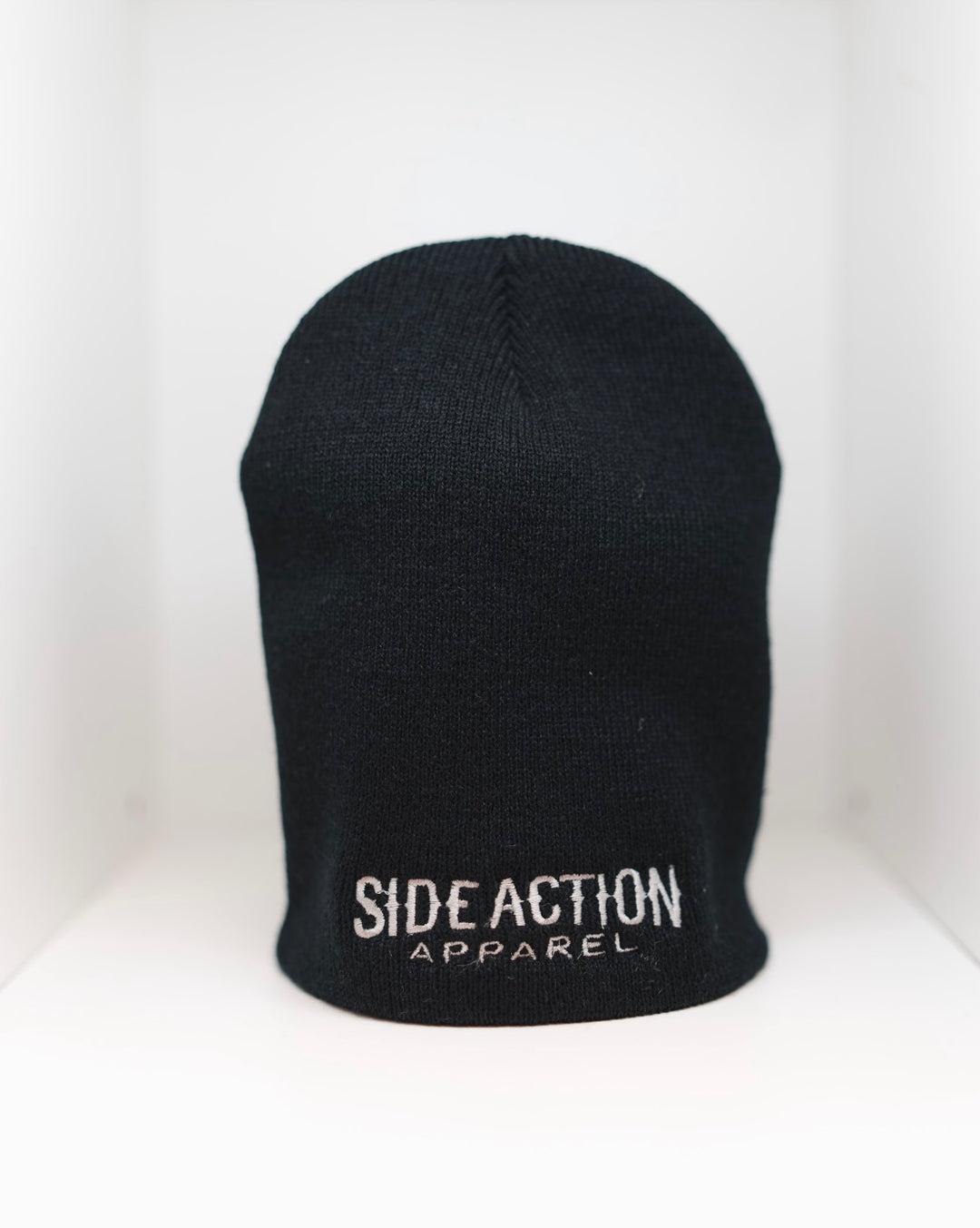 Side Action Apparel Black Beanie