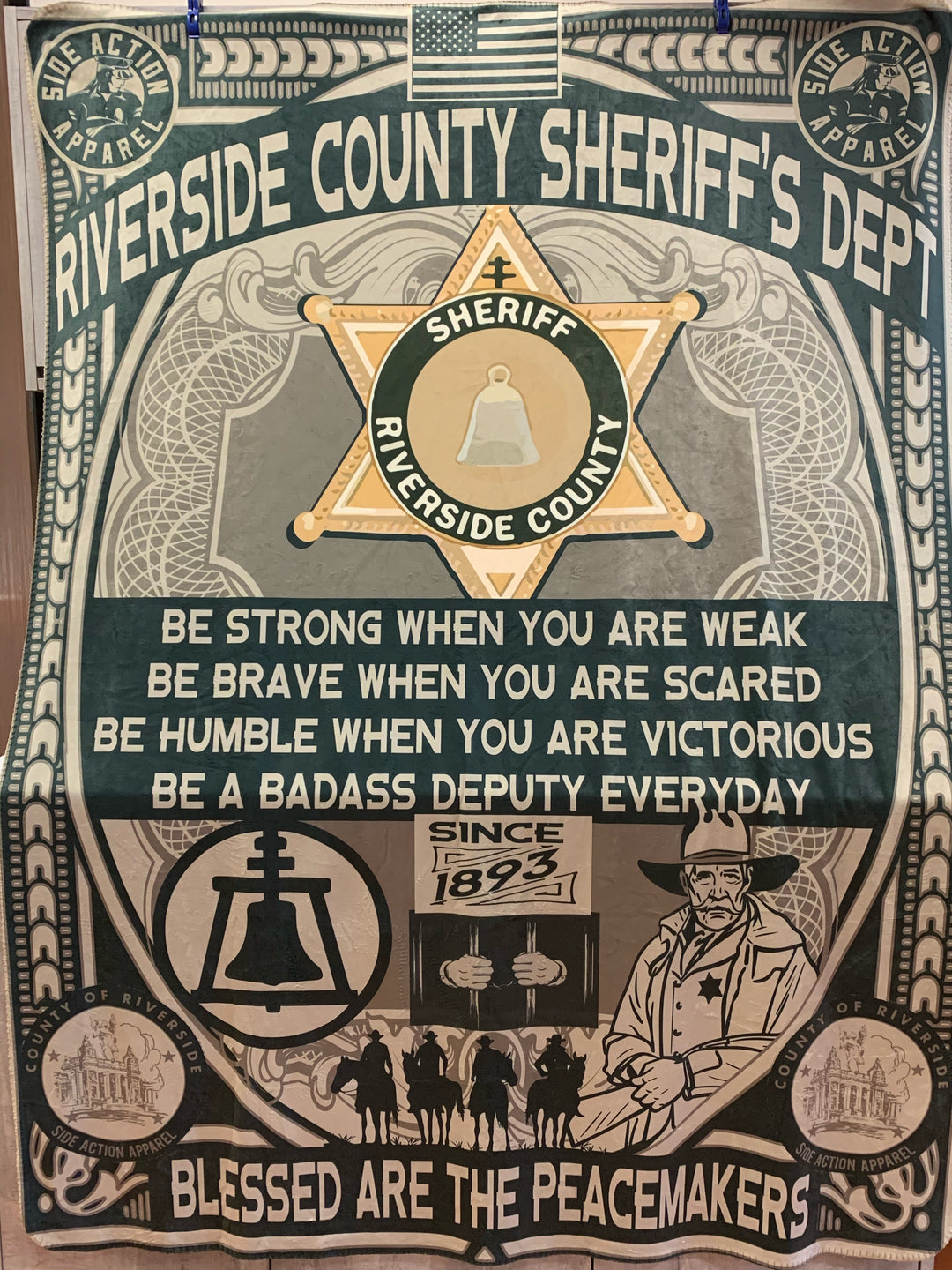 Riverside County Sheriff’s Blanket