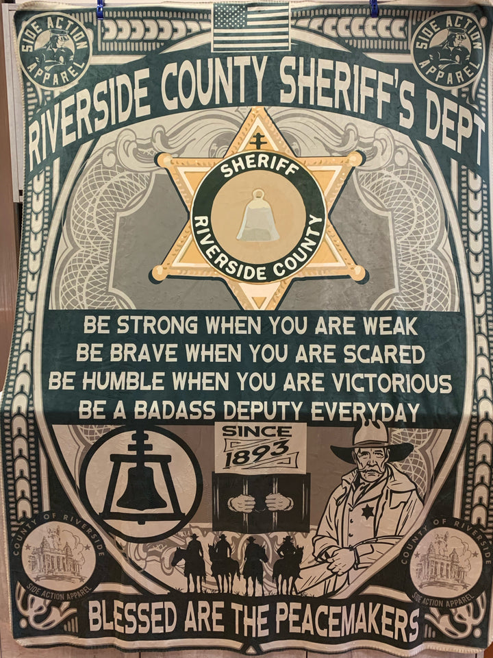 Riverside County Sheriff’s Blanket