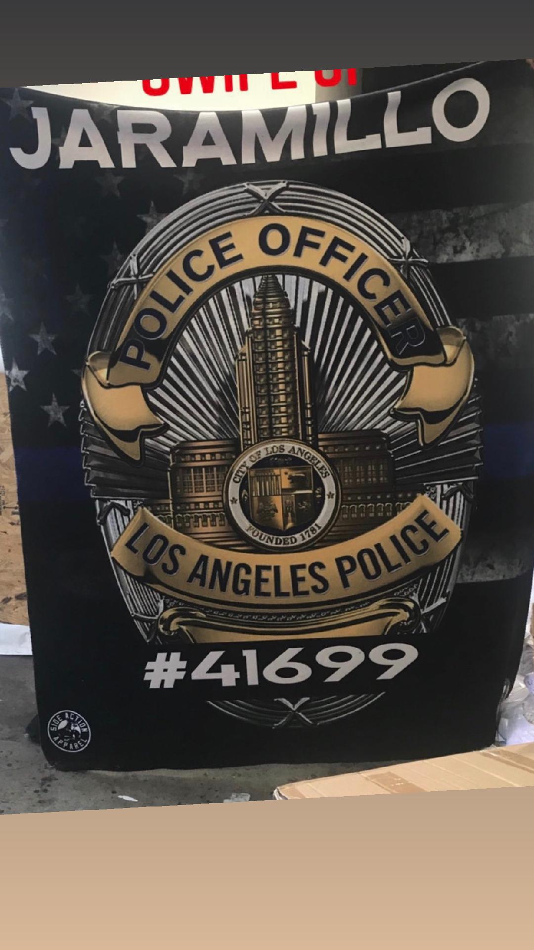 LAPD Custom Blanket